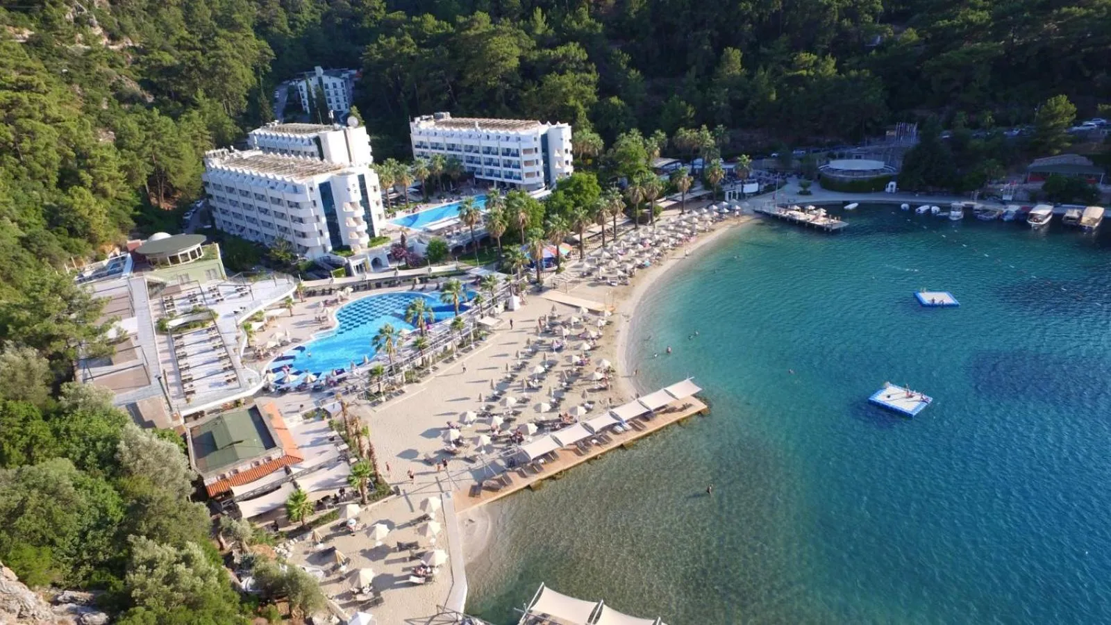 Property building in Turunc Resort Hotel