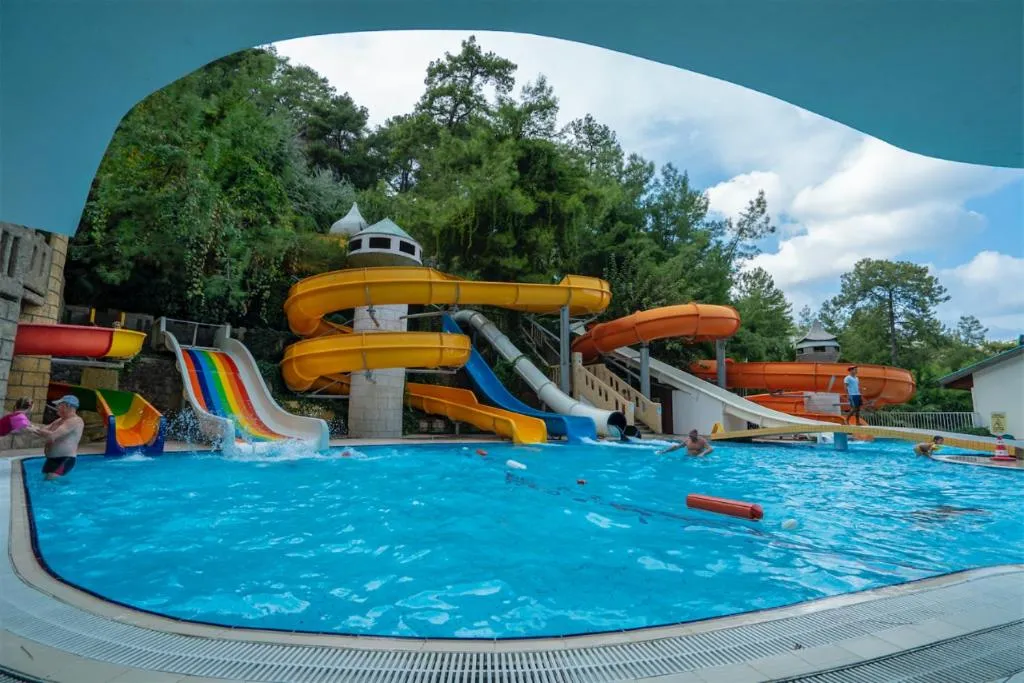 Aqua park in Turunc Resort Hotel