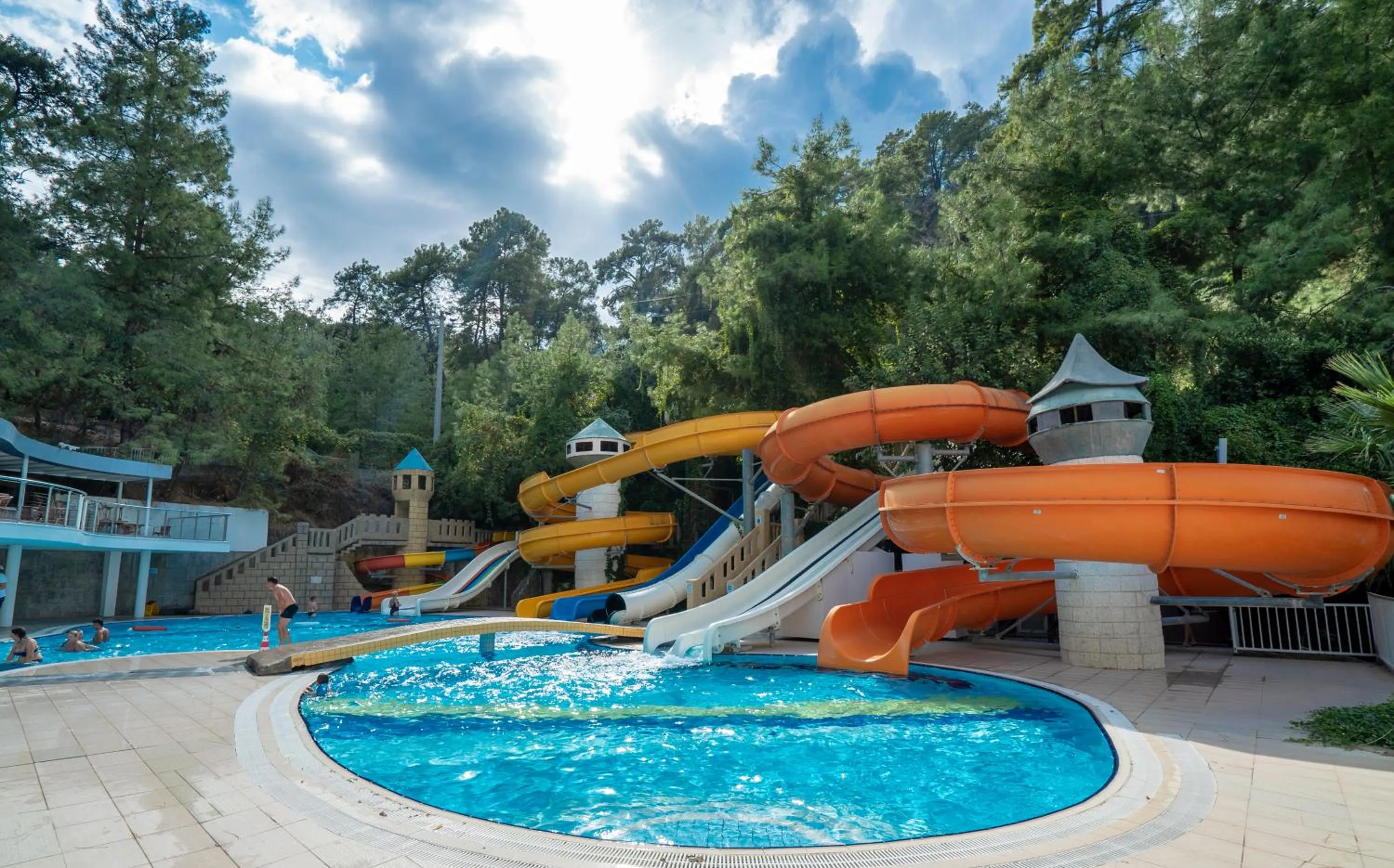 Aqua park in Turunc Resort Hotel