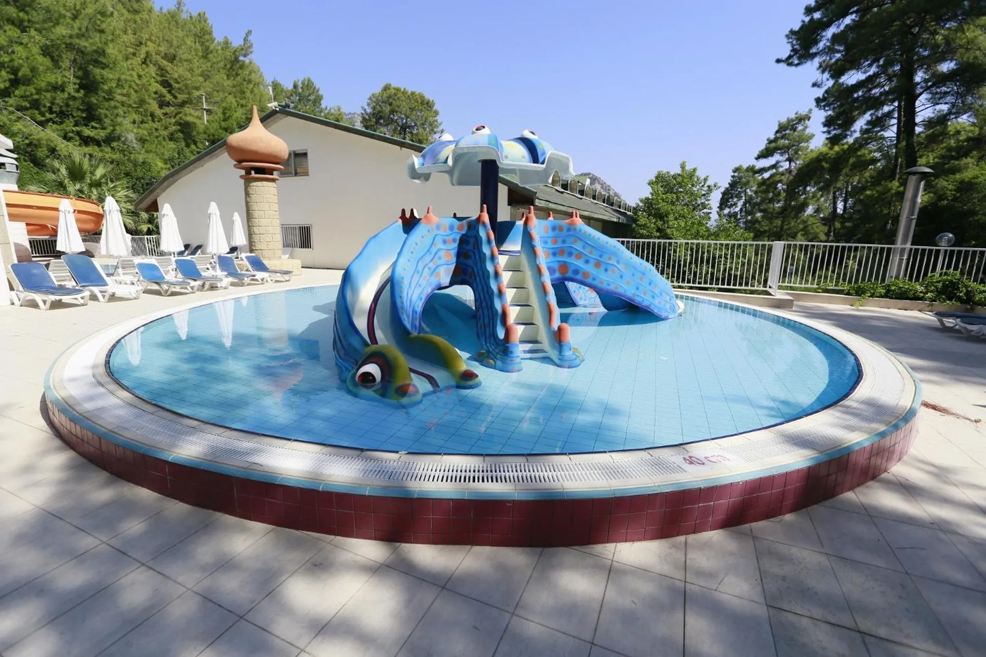 Aqua park in Turunc Resort Hotel