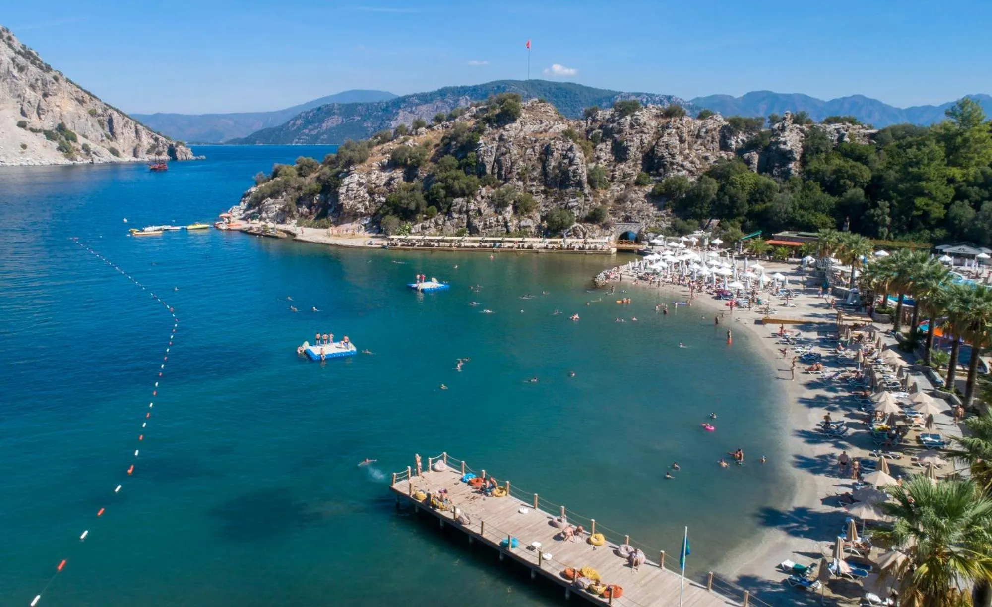 Beach in Turunc Resort Hotel