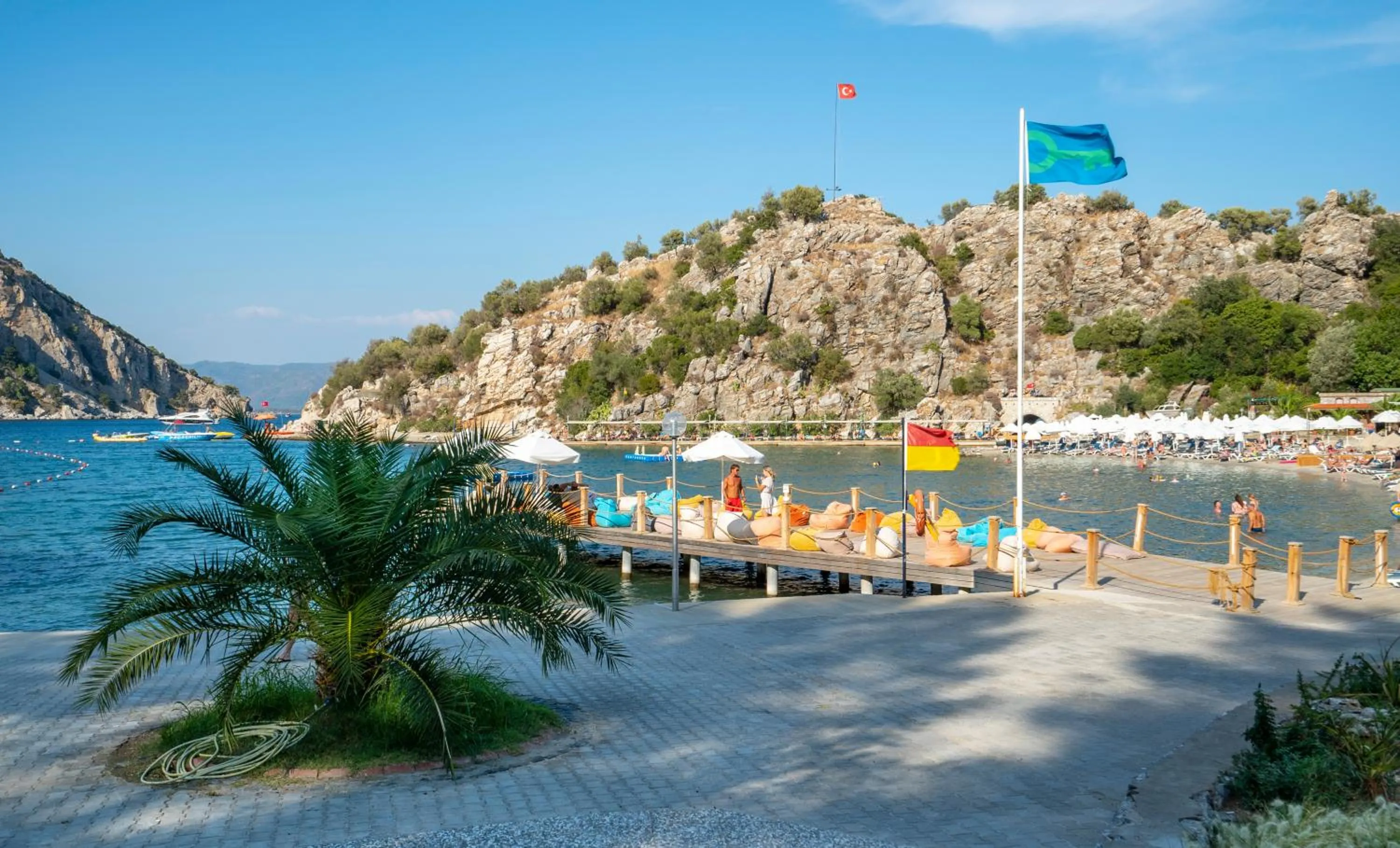 Beach in Turunc Resort Hotel