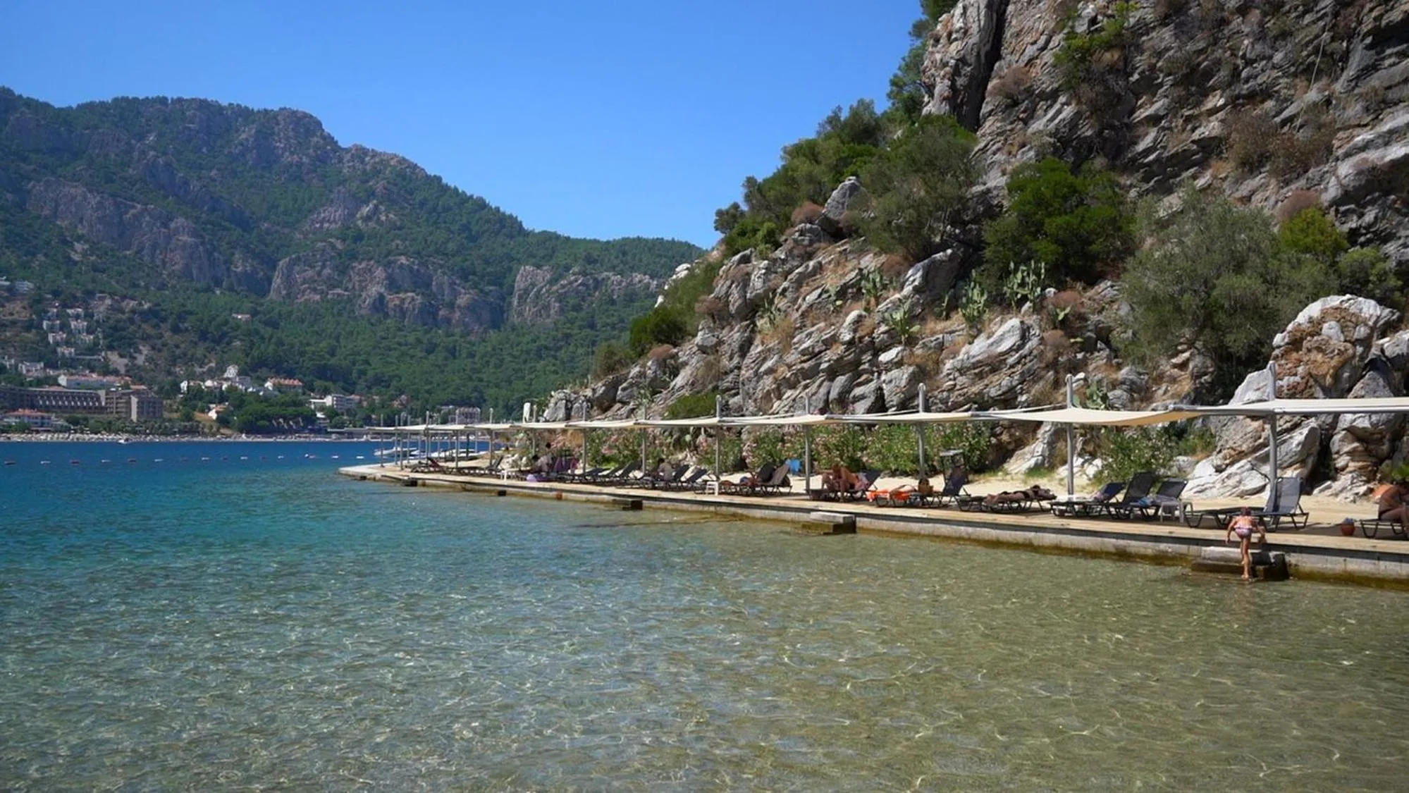 Beach in Turunc Resort Hotel