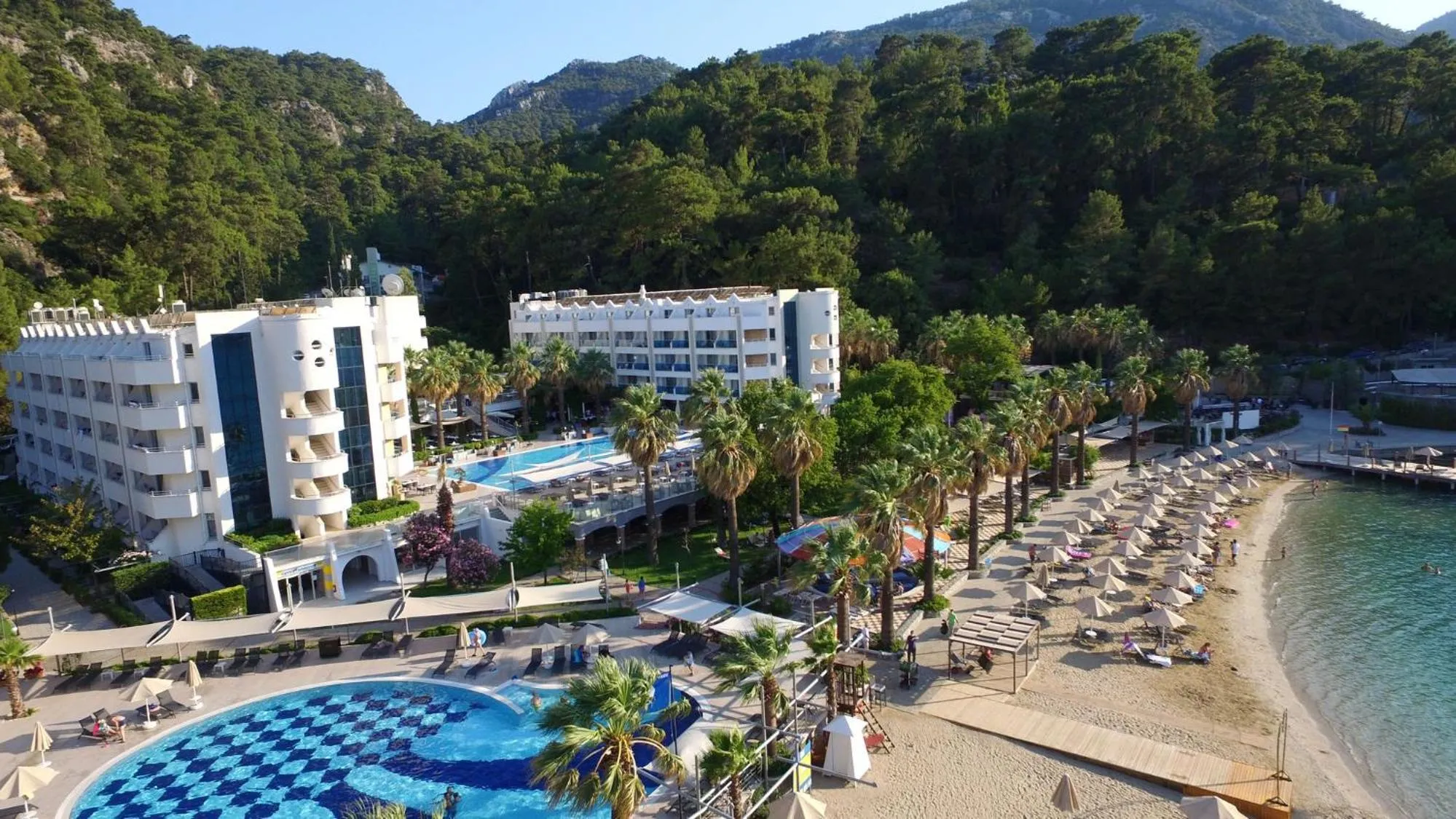 Property building in Turunc Resort Hotel