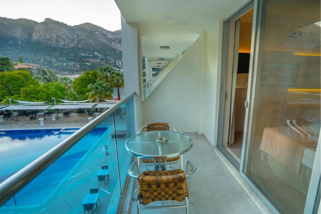Balcony/Terrace in Turunc Resort Hotel