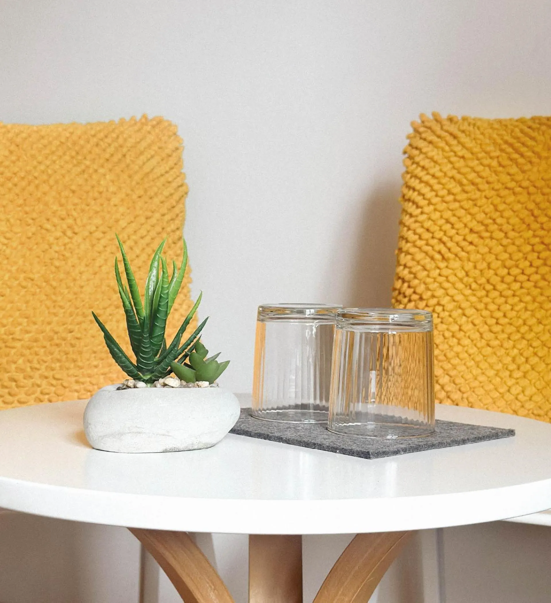 Seating area in s´Amagmach