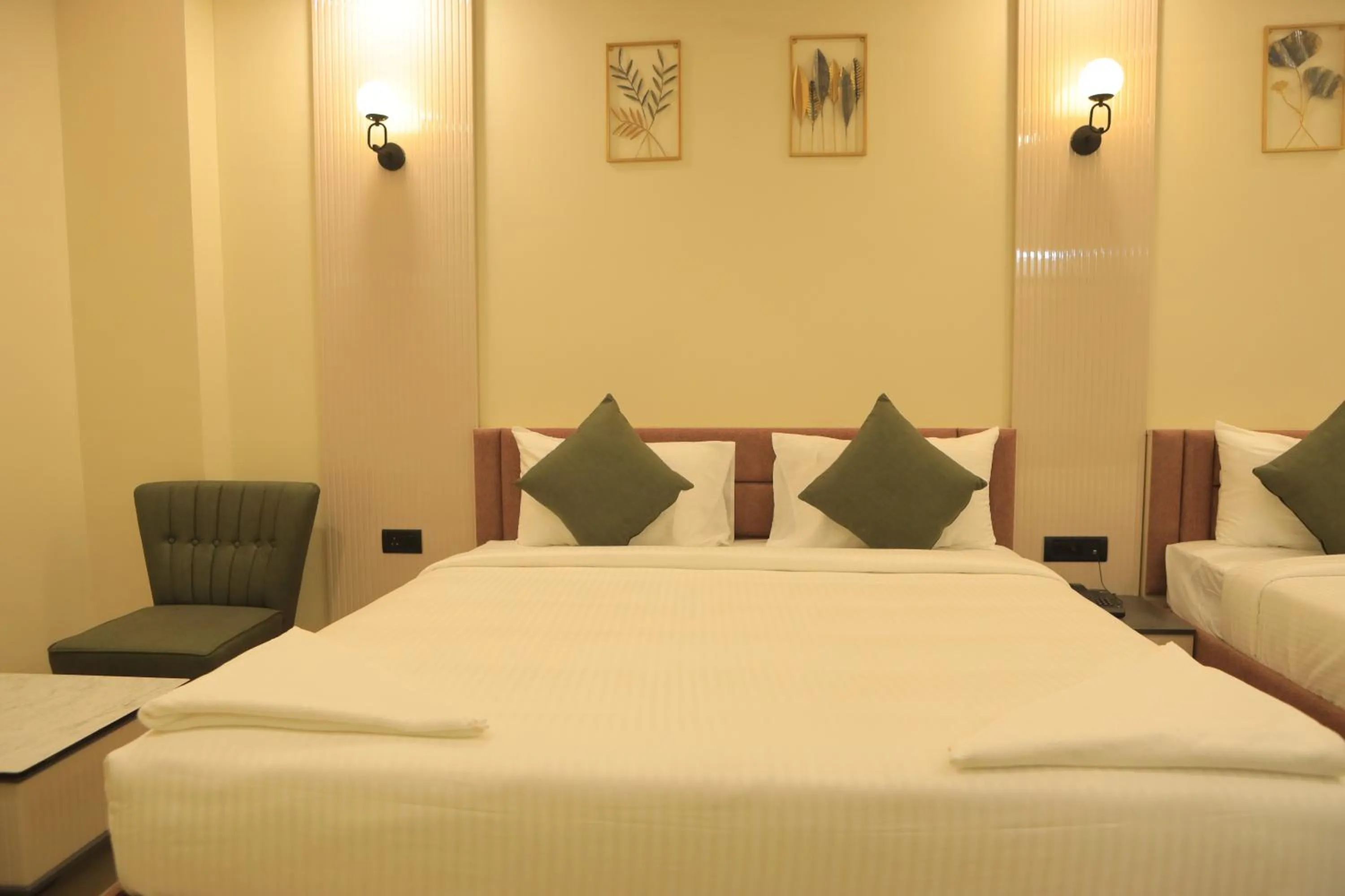 Bedroom in KANS ONE - Hotel & Banquets