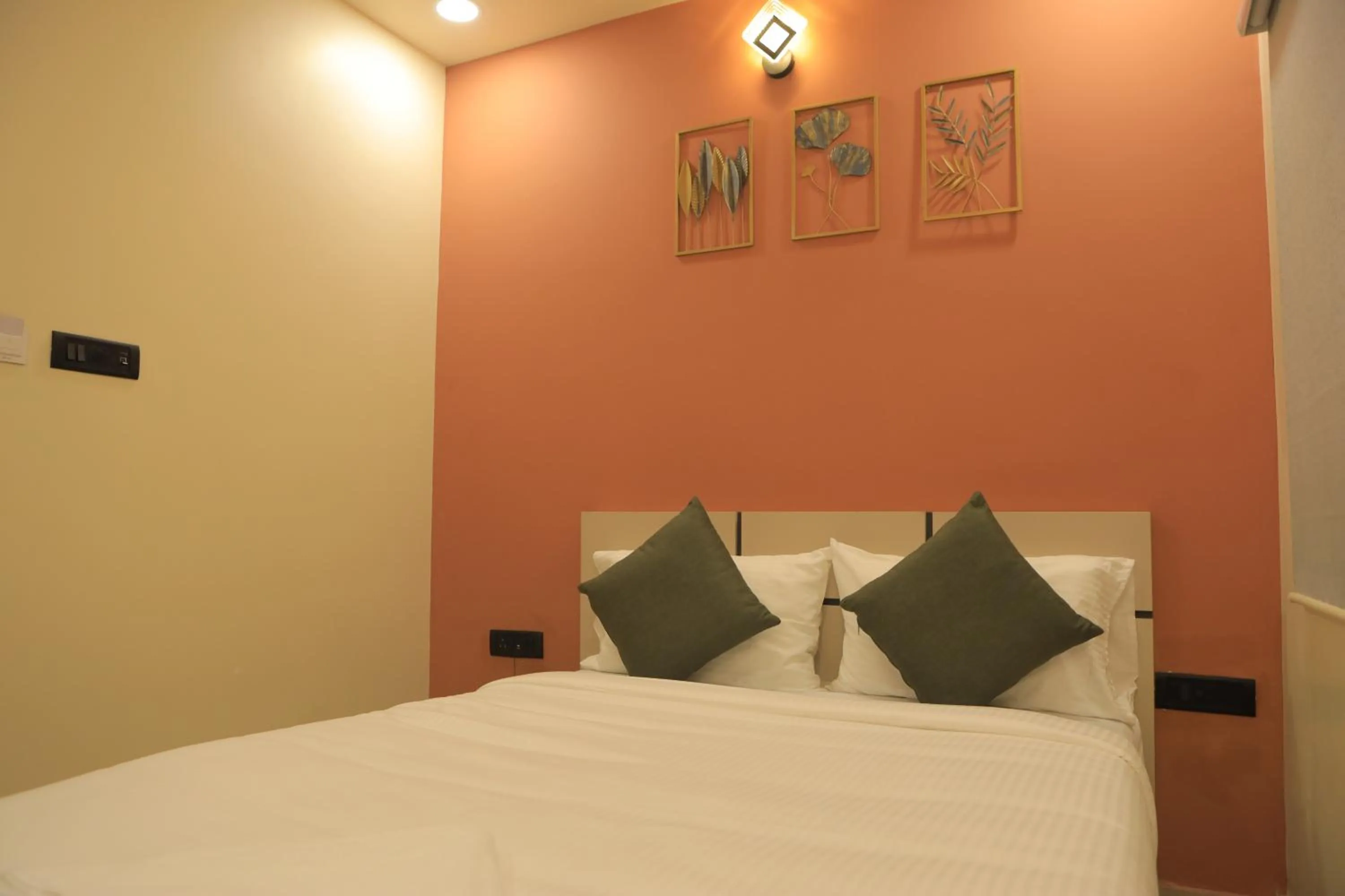 Bed in KANS ONE - Hotel & Banquets