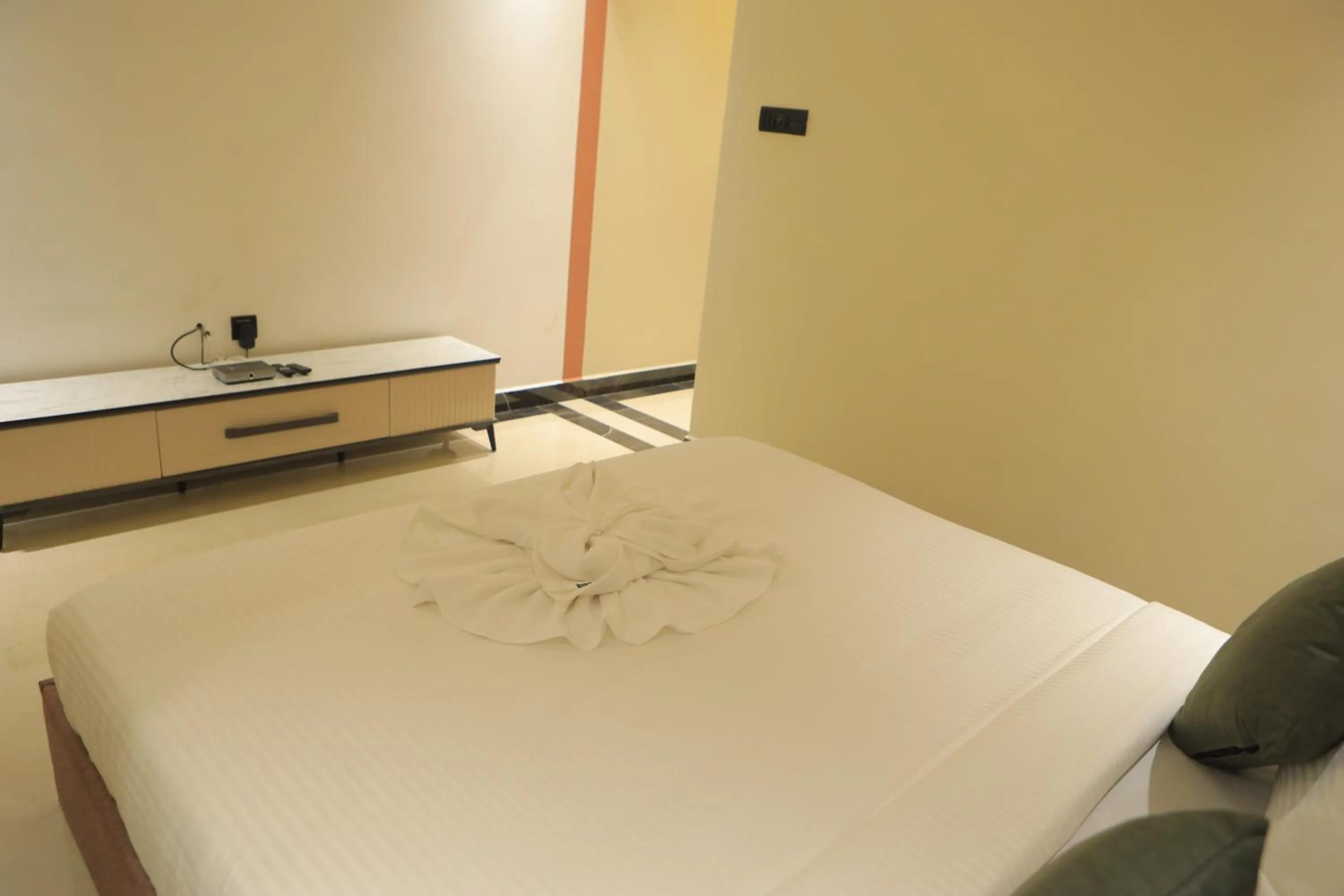 Bed in KANS ONE - Hotel & Banquets