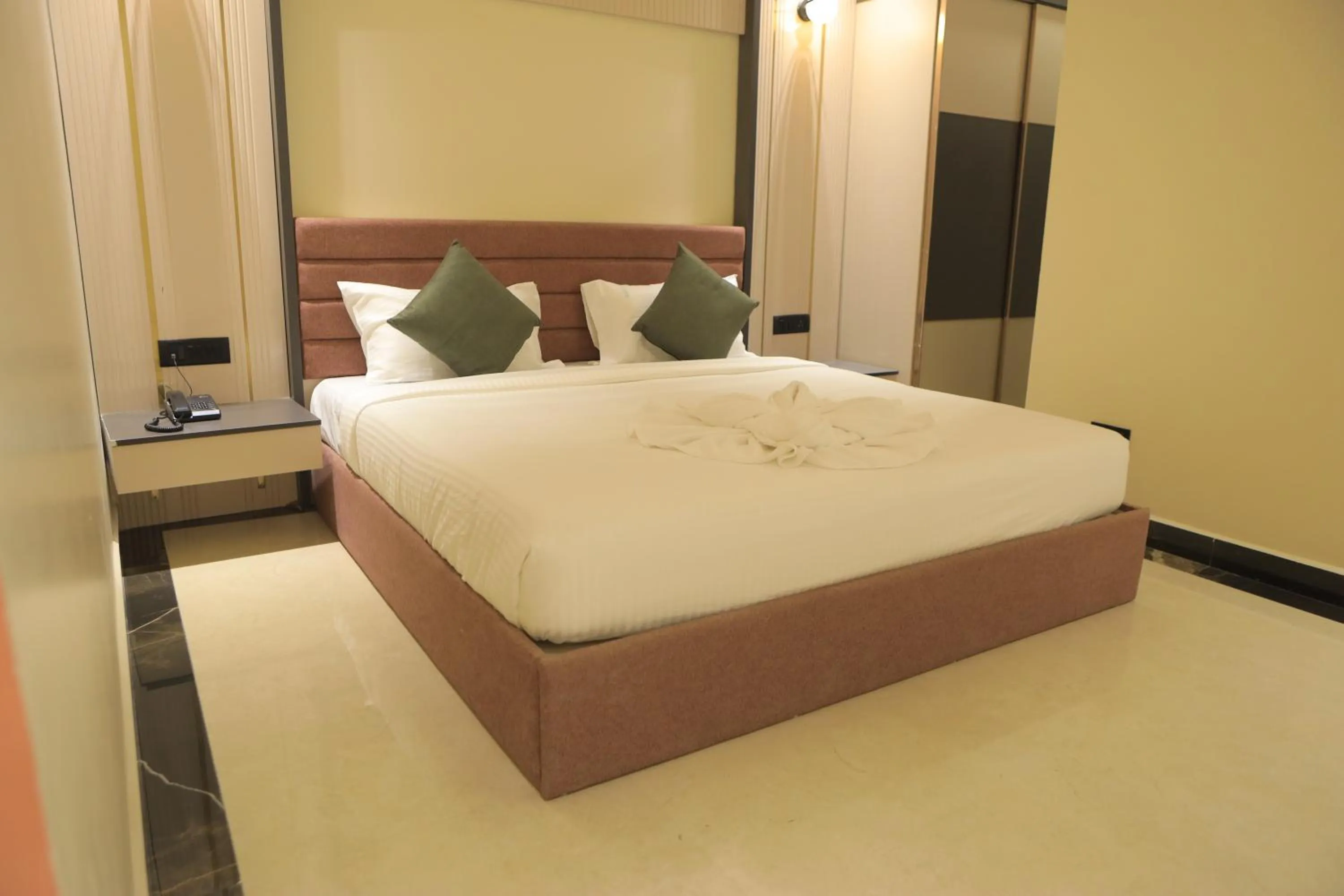 Bed in KANS ONE - Hotel & Banquets