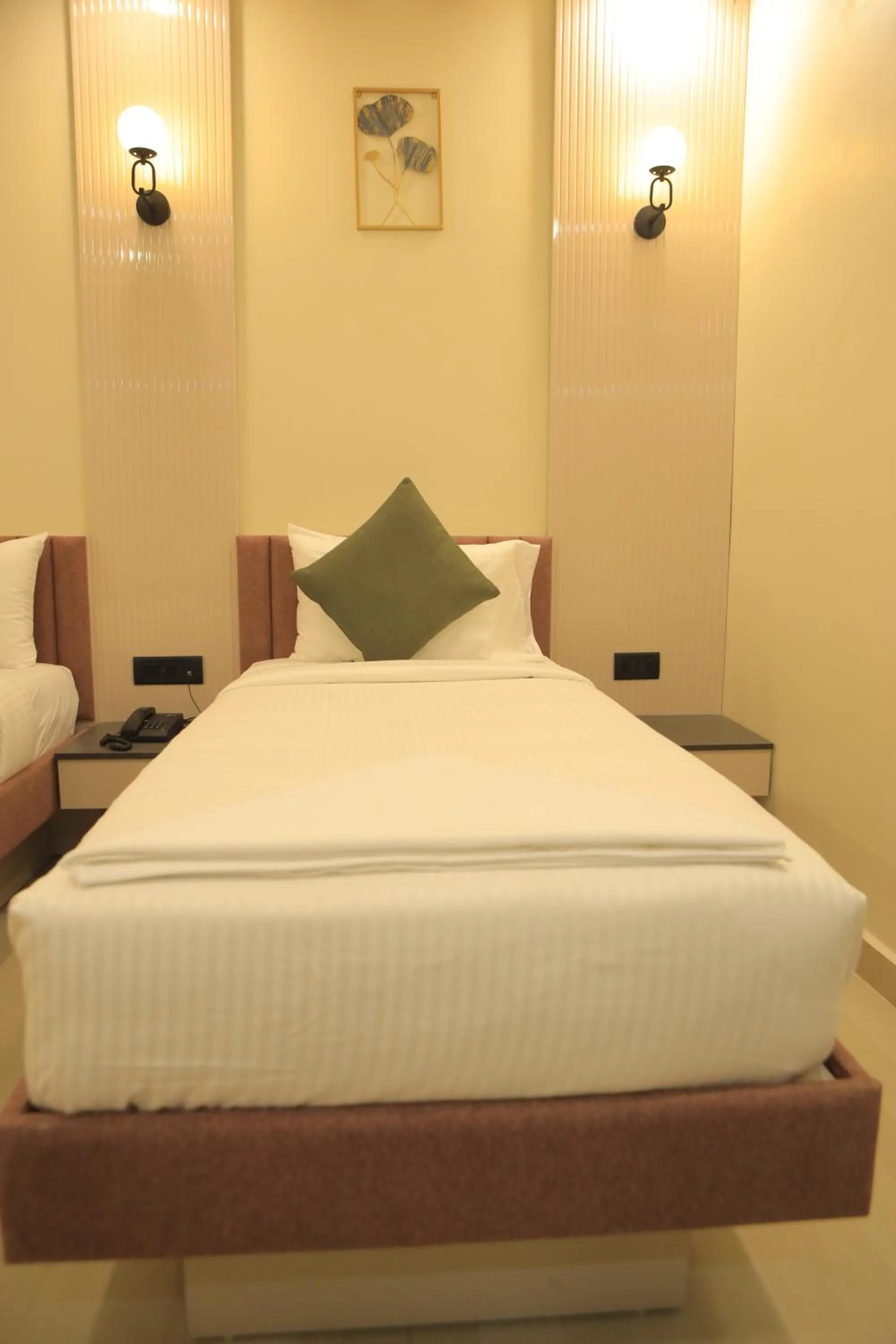 Bed in KANS ONE - Hotel & Banquets