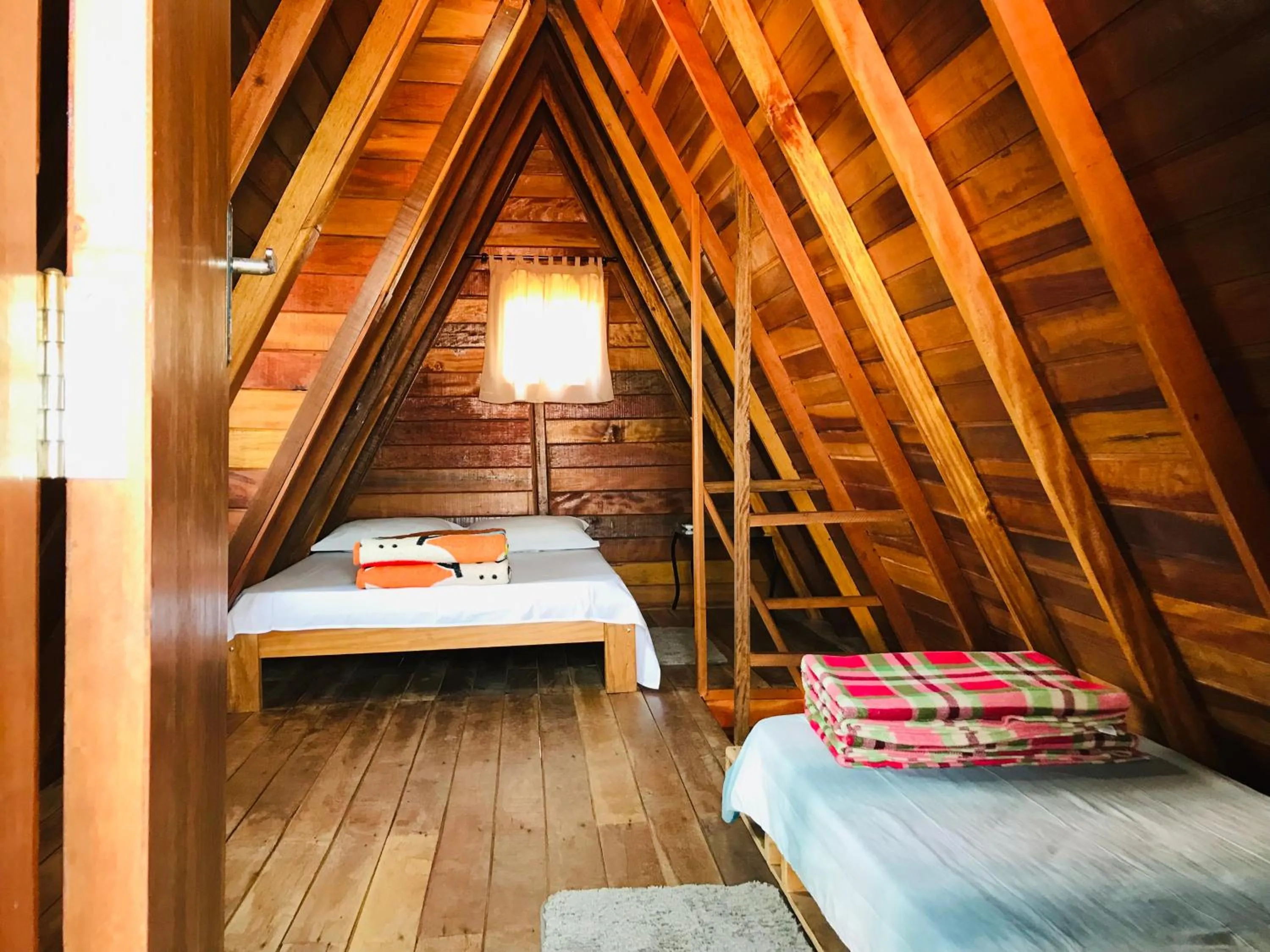 Bed in Chalé da Montanha - Locações