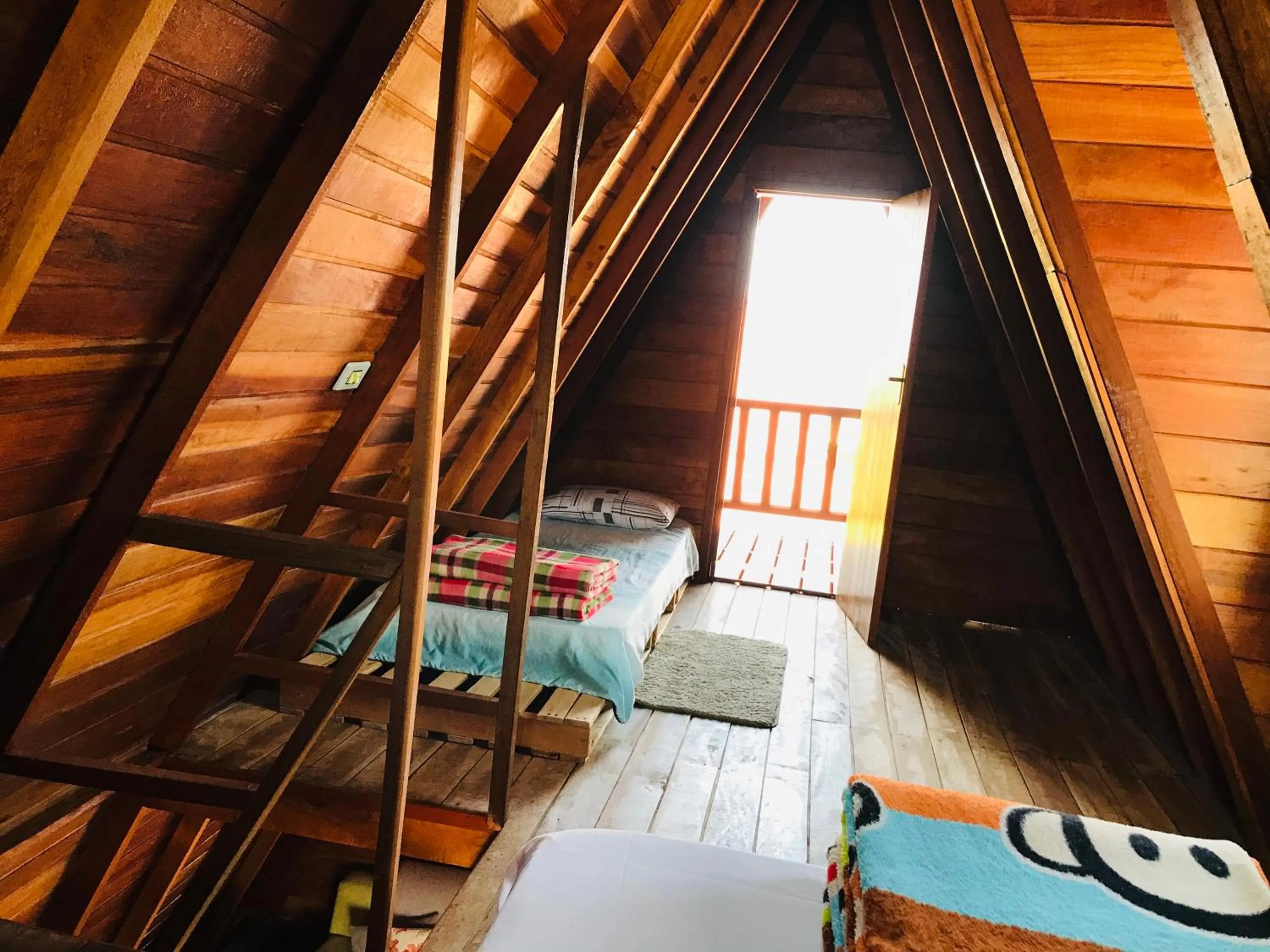 Bed in Chalé da Montanha - Locações