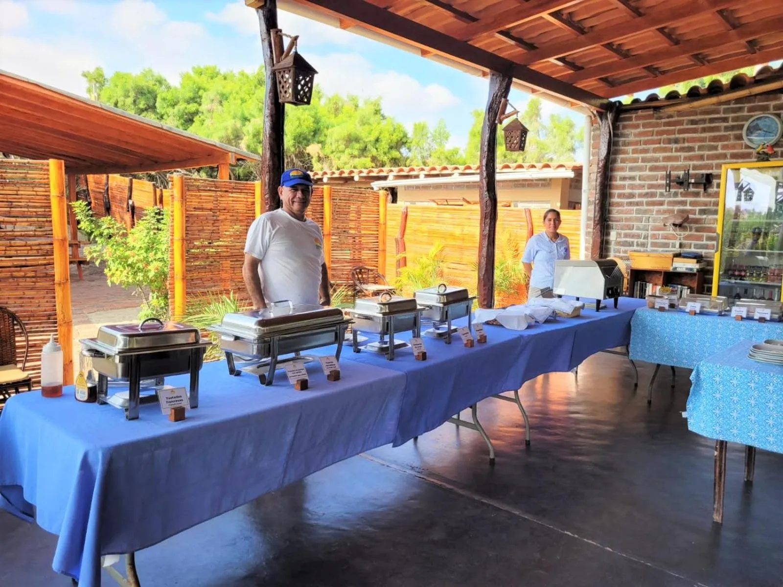 Staff in Hotel Punta del Norte Bungalows