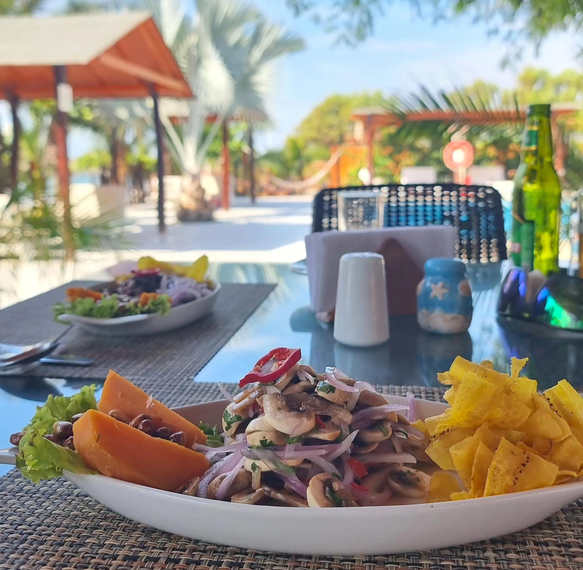 Restaurant/places to eat in Hotel Punta del Norte Bungalows