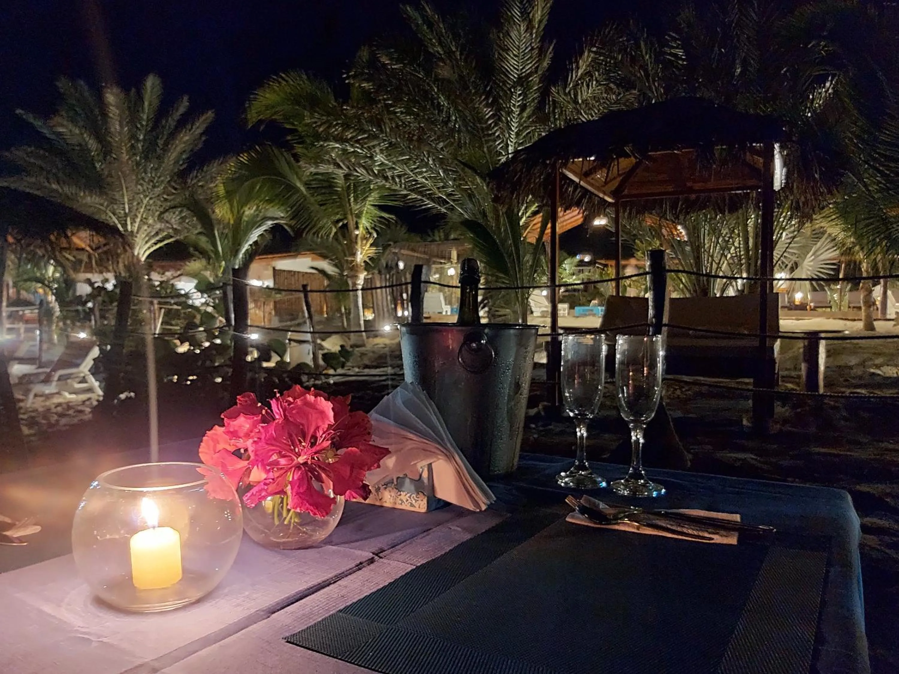 Dinner in Hotel Punta del Norte Bungalows