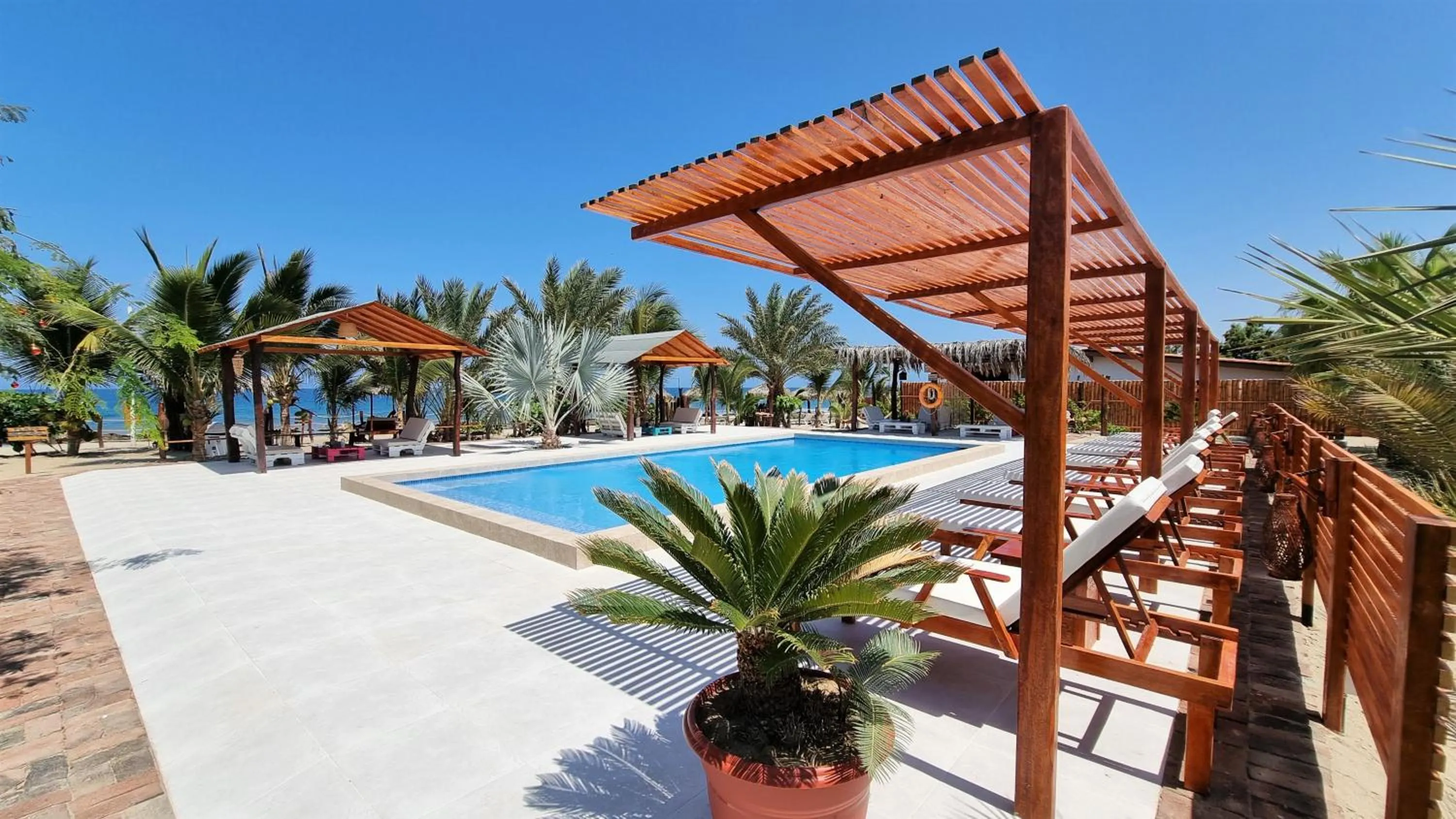Balcony/Terrace in Hotel Punta del Norte Bungalows