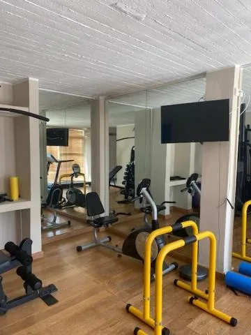 Fitness centre/facilities in Atrium Hotel
