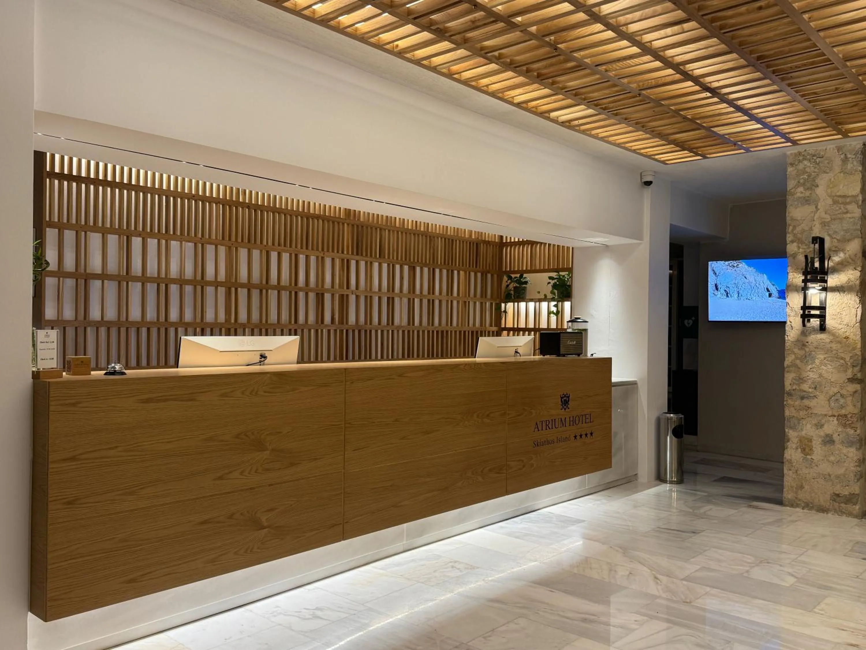 Lobby or reception in Atrium Hotel