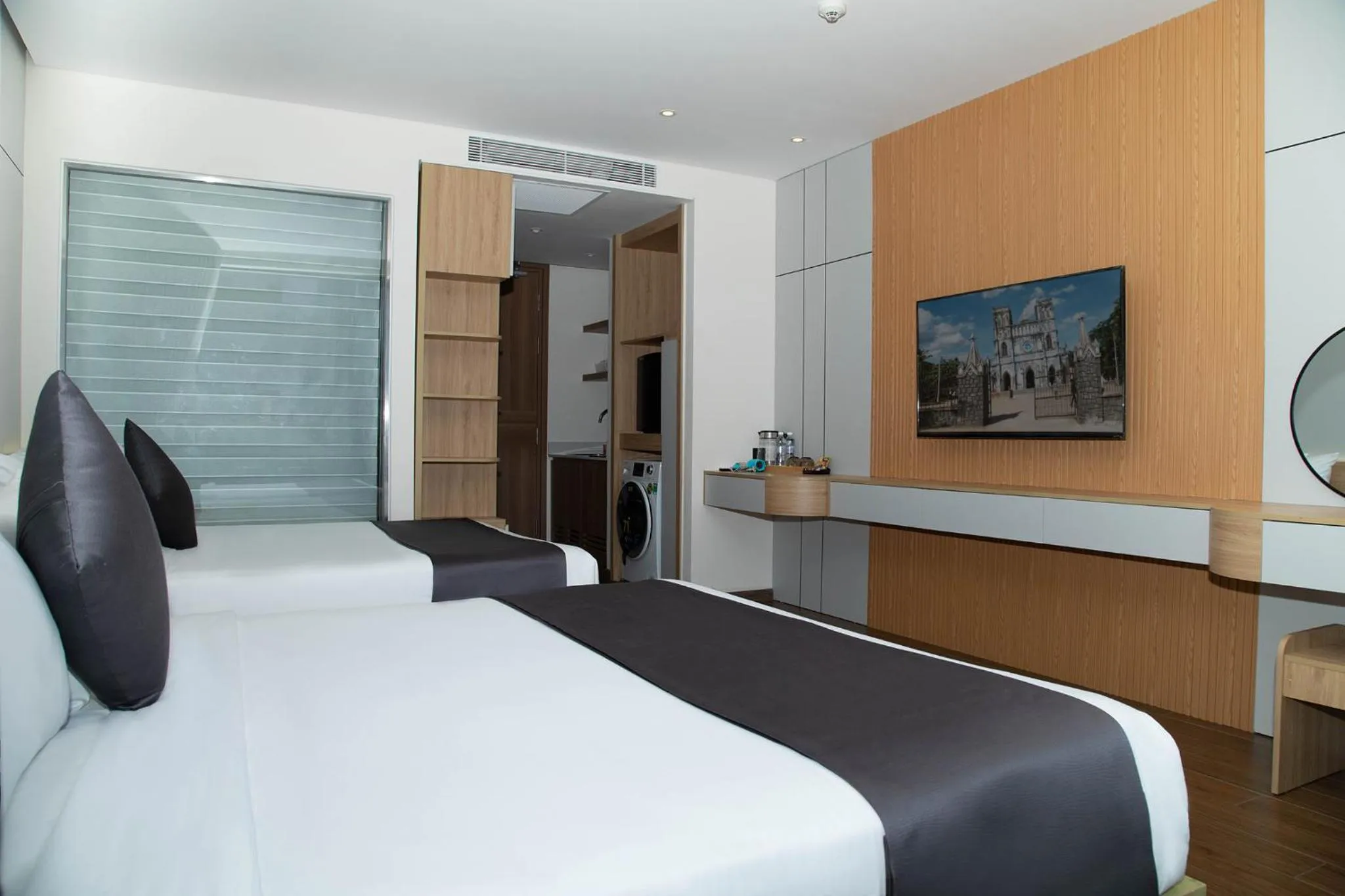 TV and multimedia, Bed in Apec SeaView Sun-Condotel Tuy Hoa
