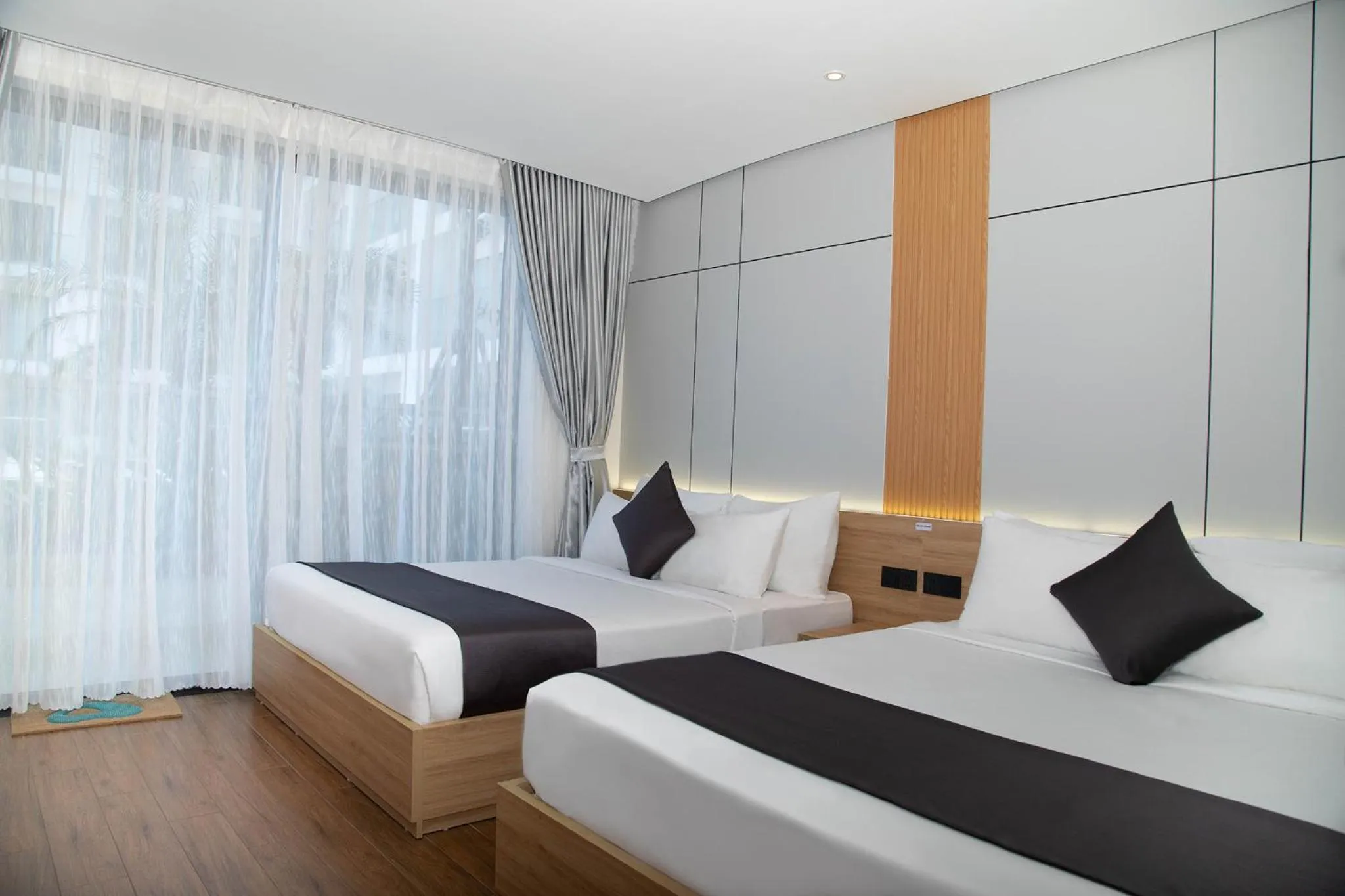 Bed in Apec SeaView Sun-Condotel Tuy Hoa