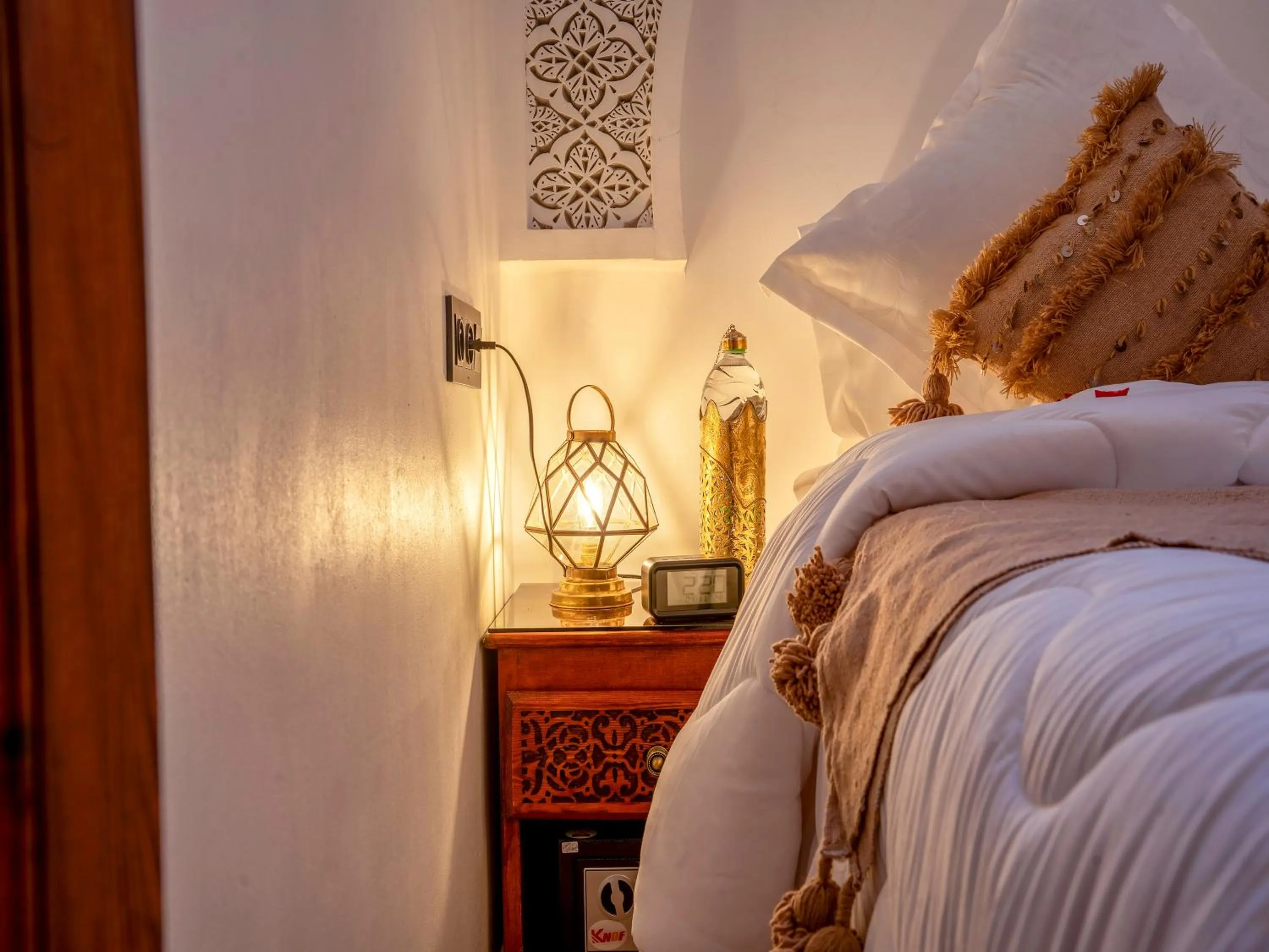 Bed in Riad Le Nid De Fatima