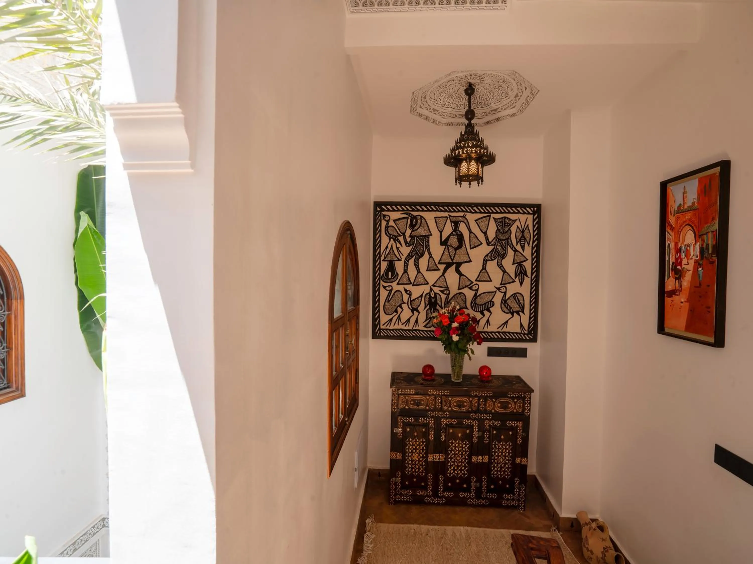 Decorative detail in Riad Le Nid De Fatima