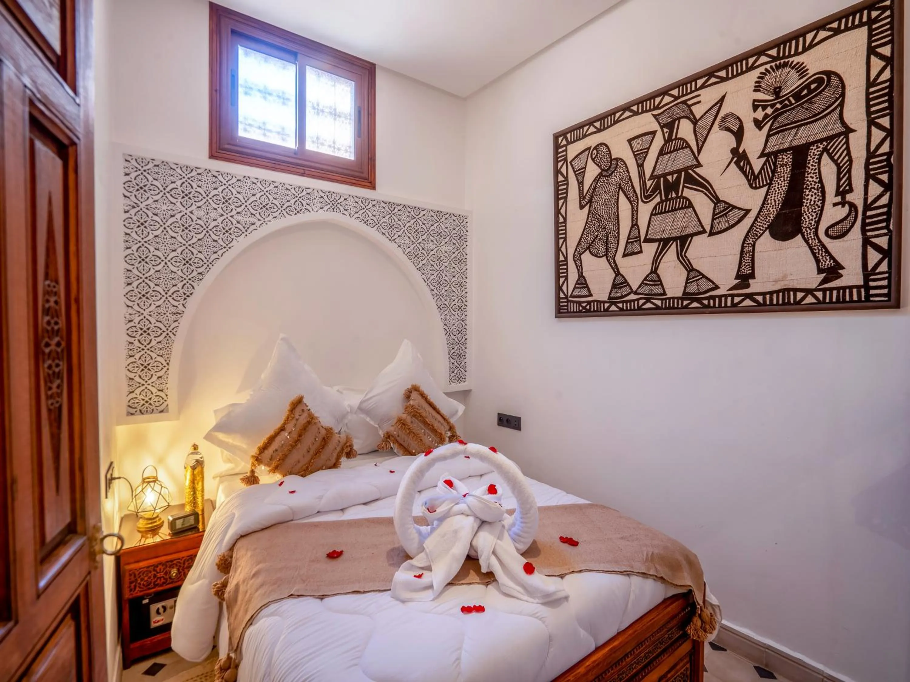 Bed in Riad Le Nid De Fatima