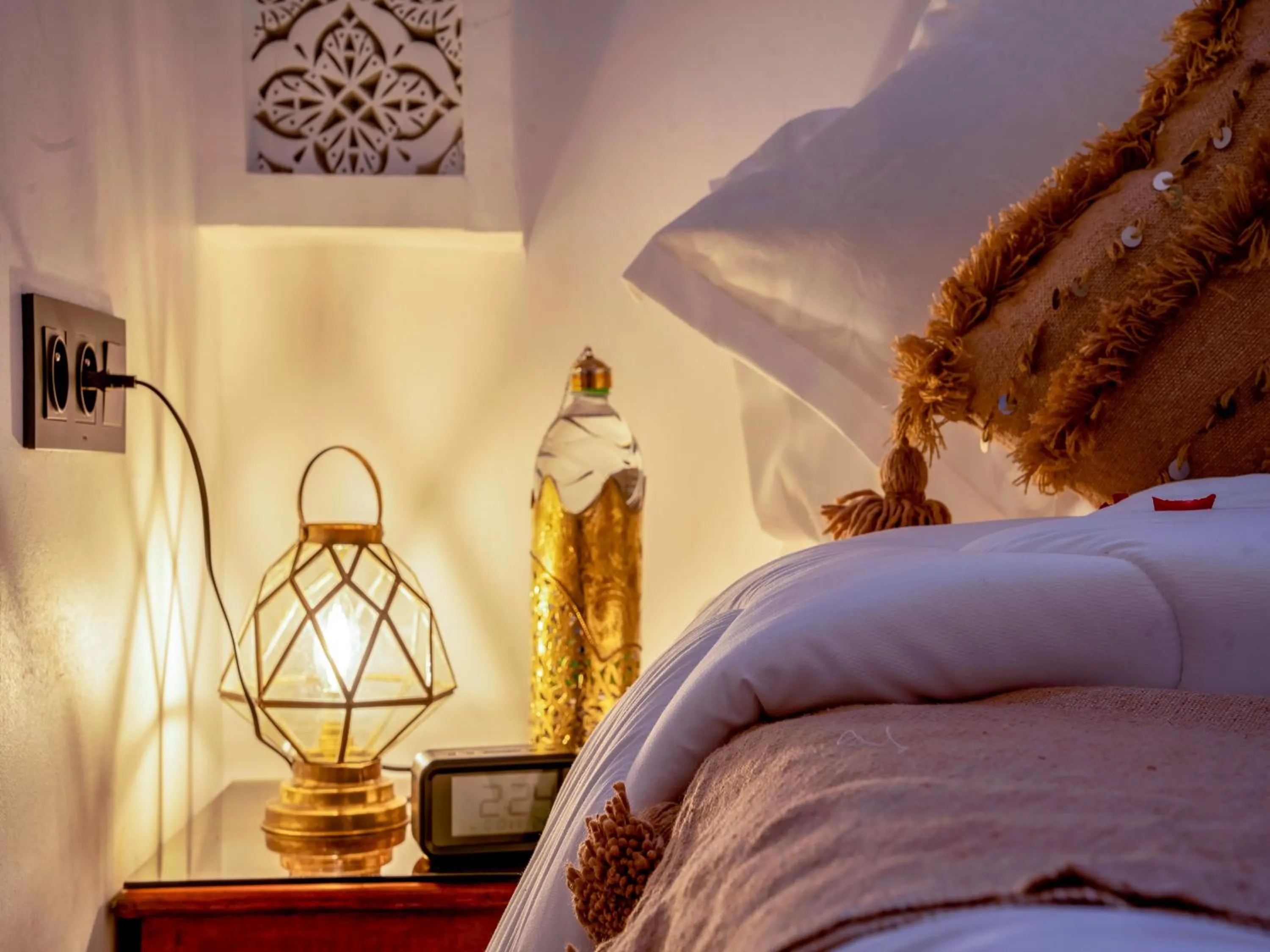 Bed in Riad Le Nid De Fatima