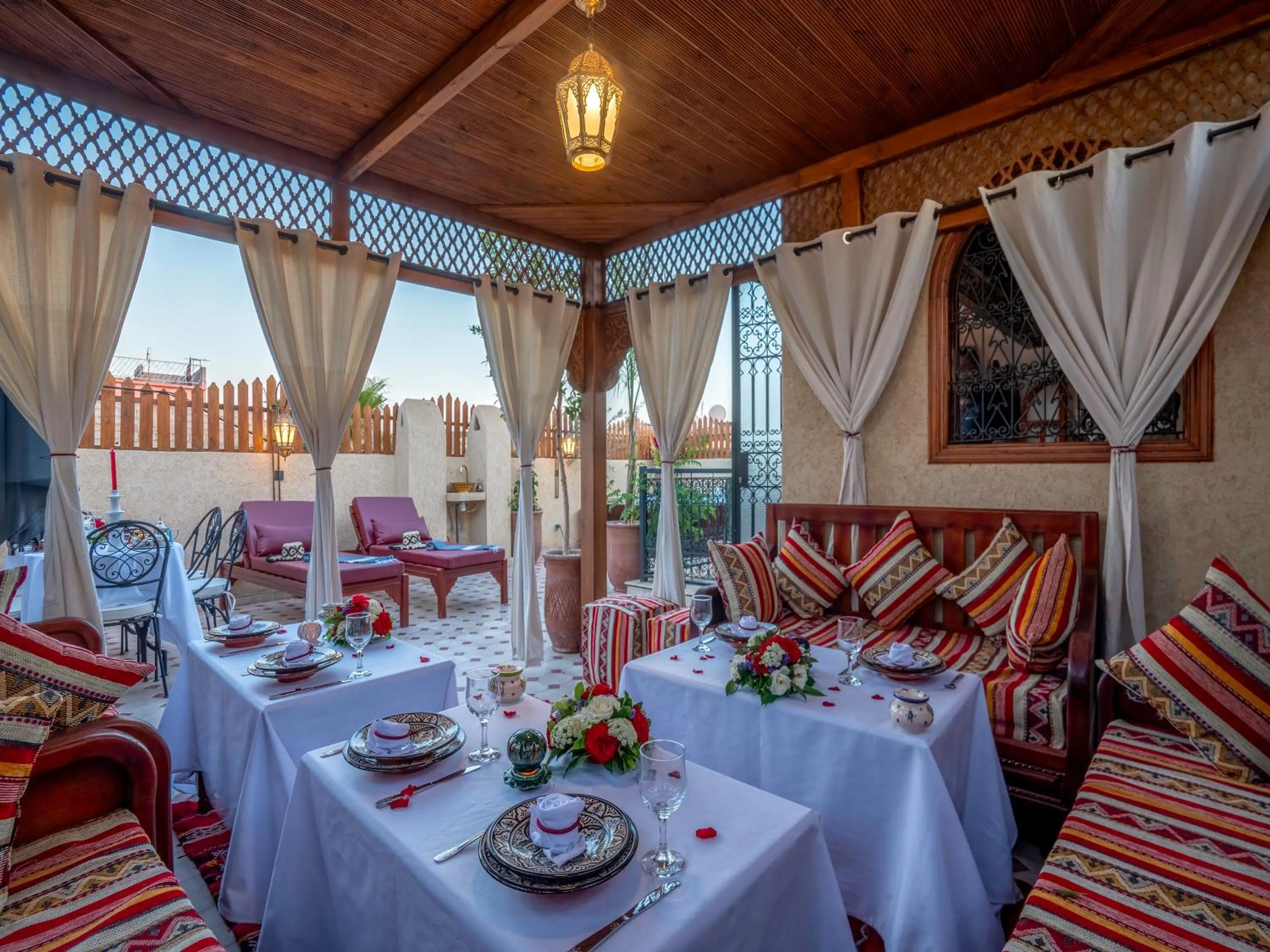 Patio in Riad Le Nid De Fatima