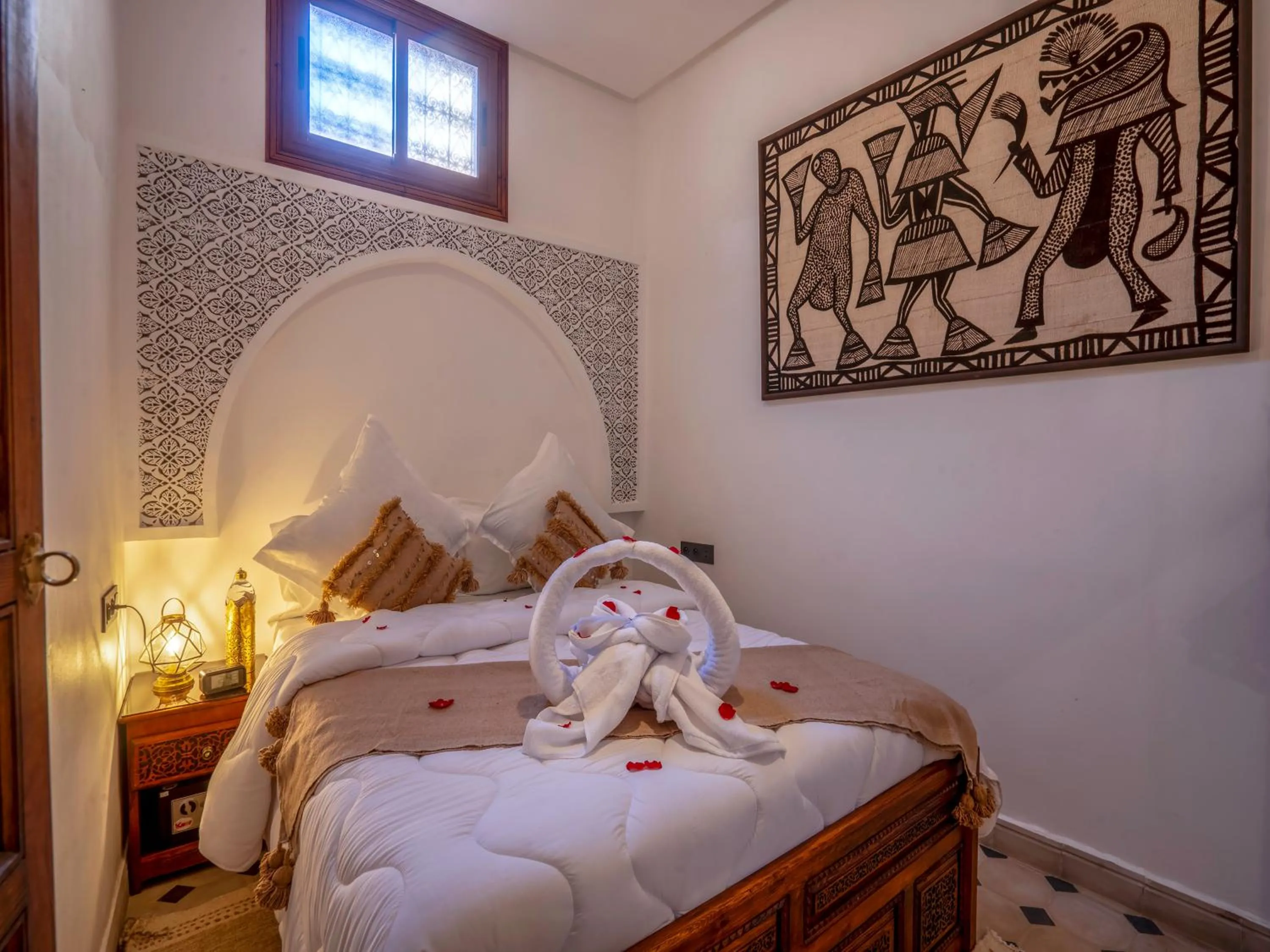 Bed in Riad Le Nid De Fatima