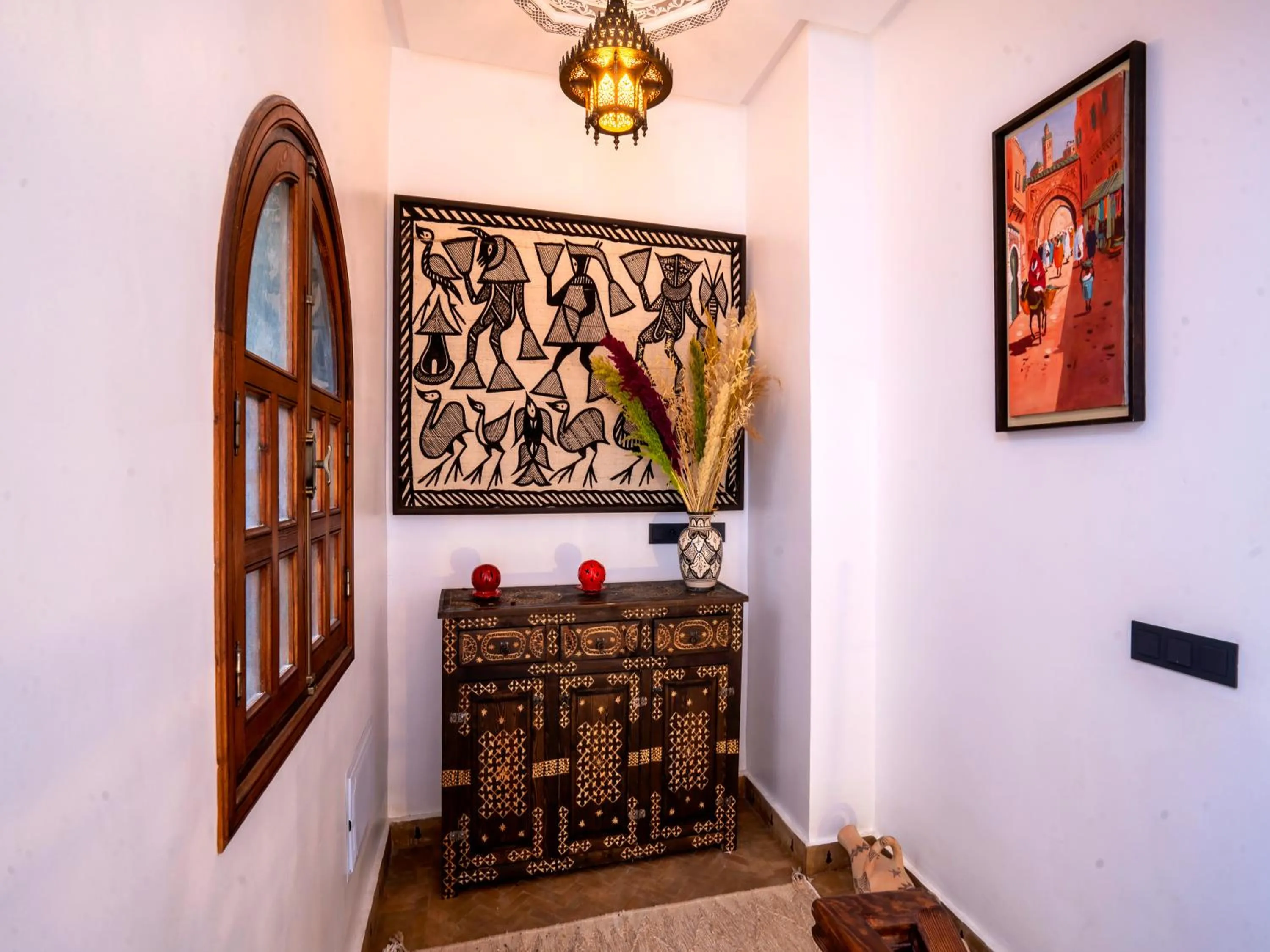 Decorative detail in Riad Le Nid De Fatima