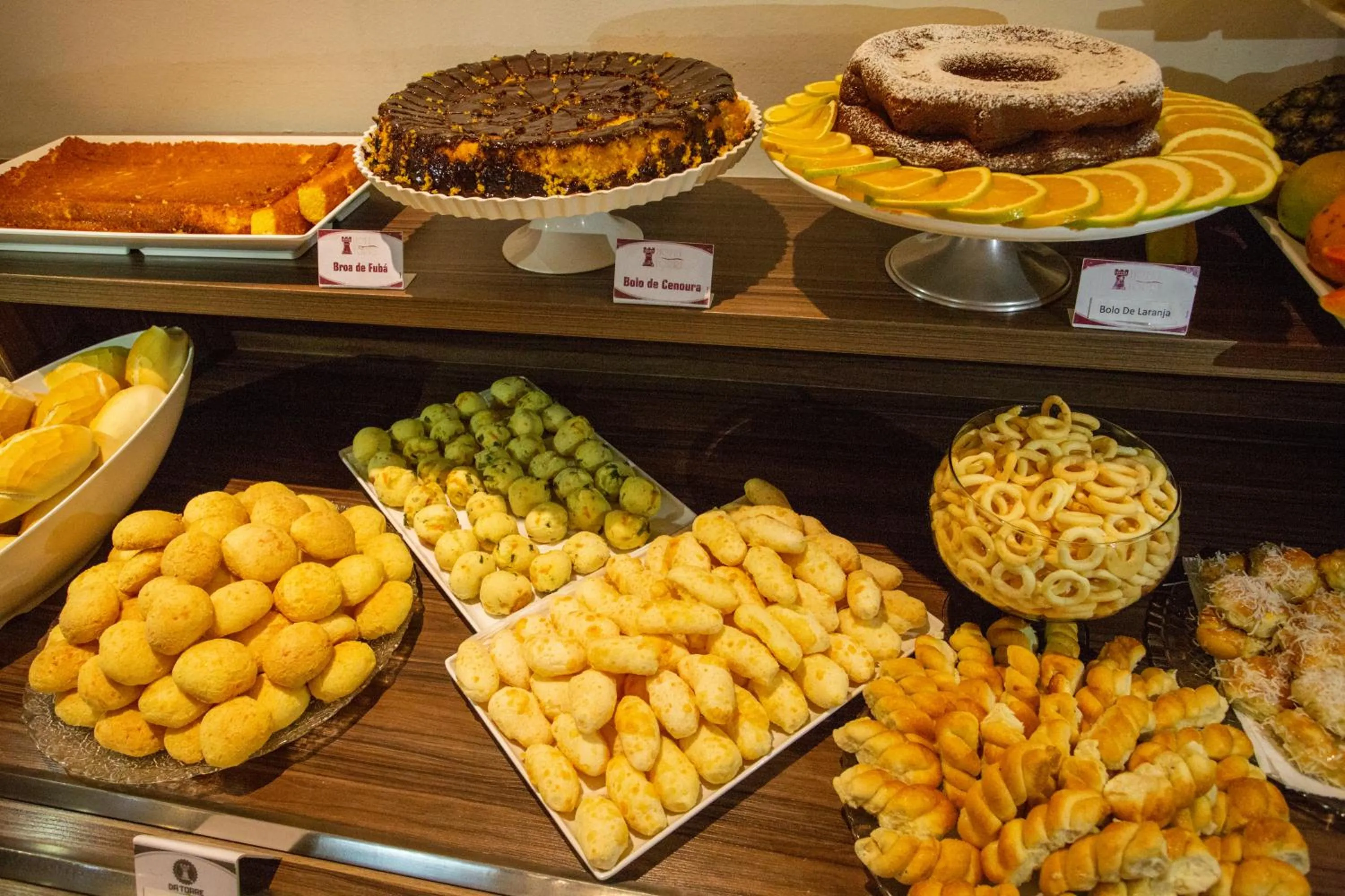 Buffet breakfast in Carlton Plaza Torre