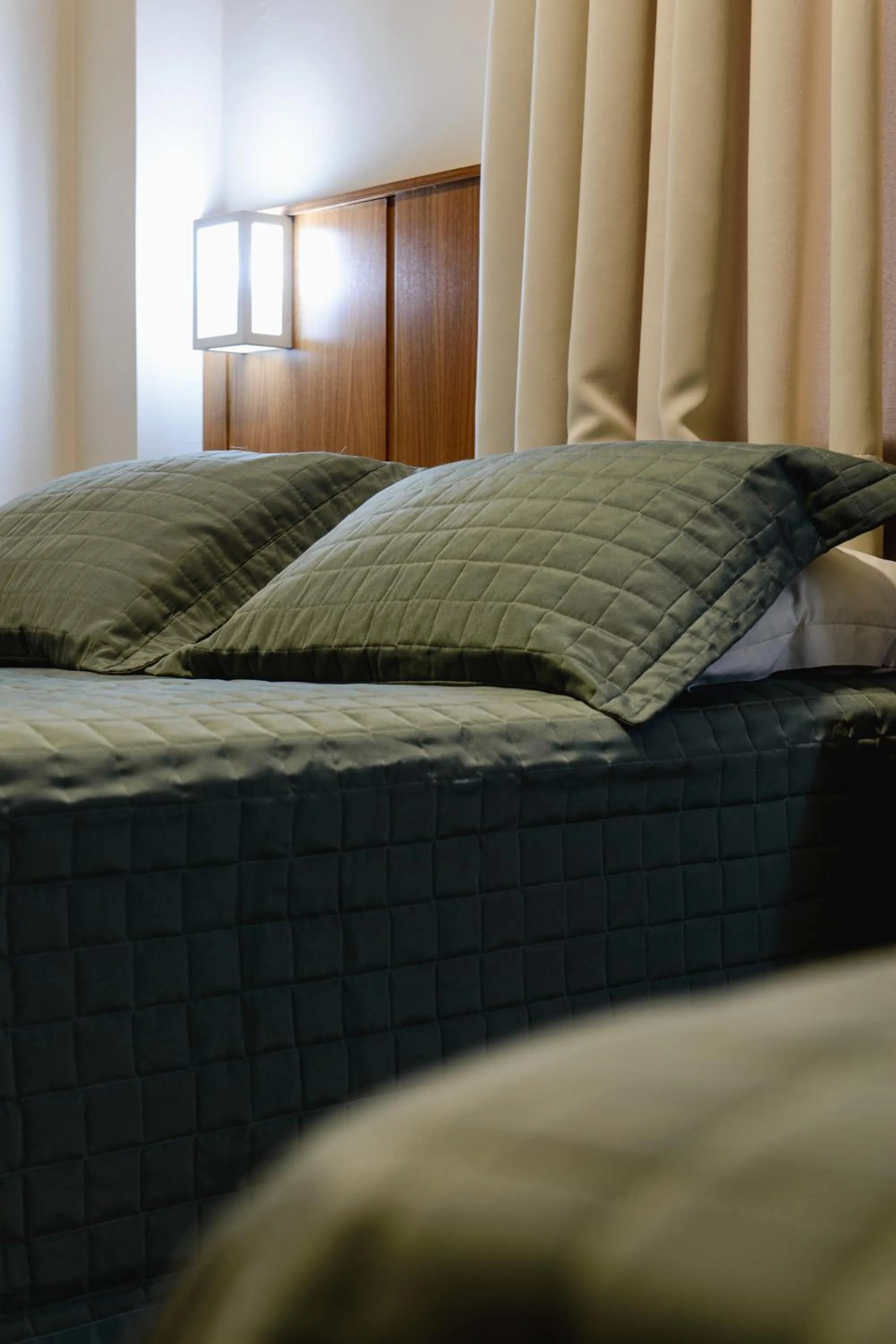 Bed in Hotel Trevo Cascavel