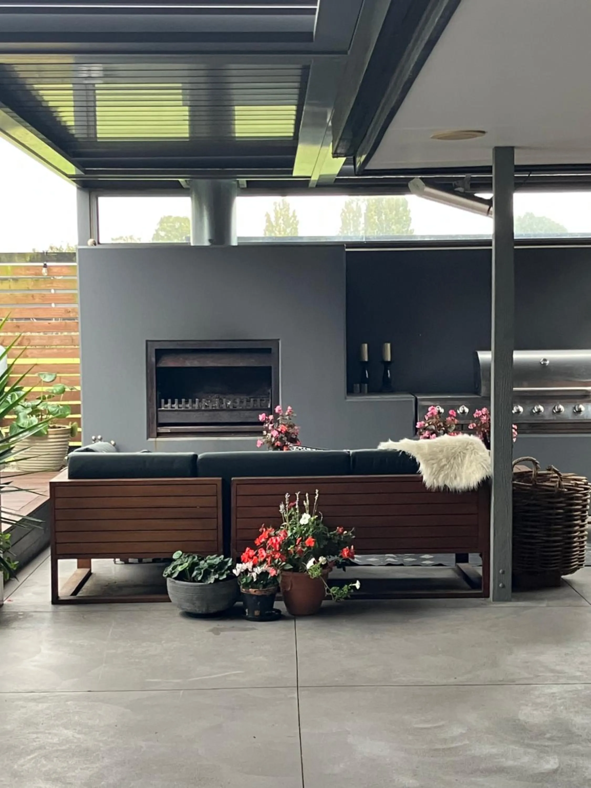 fireplace in Maples on Harewood