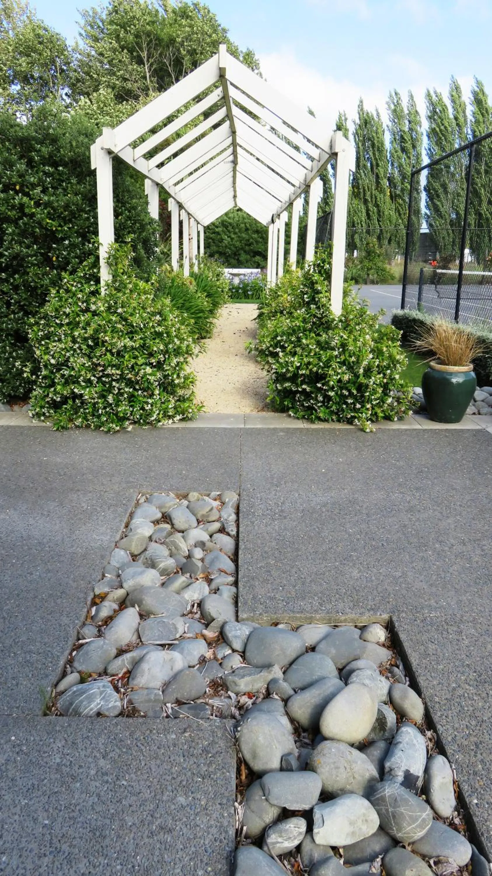 Tennis court in Maples on Harewood