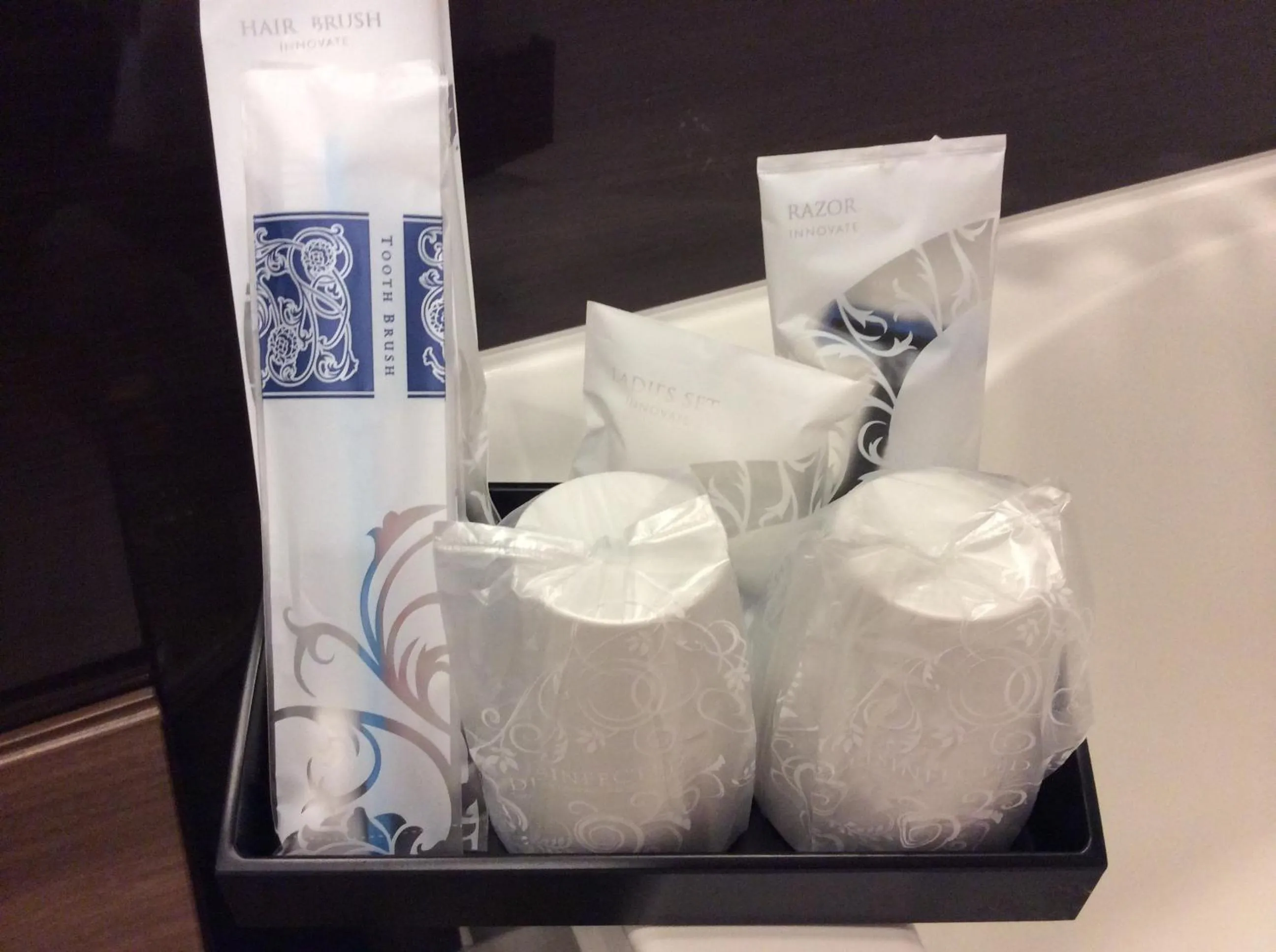 Decorative detail, Bathroom in Hotel Mandarin