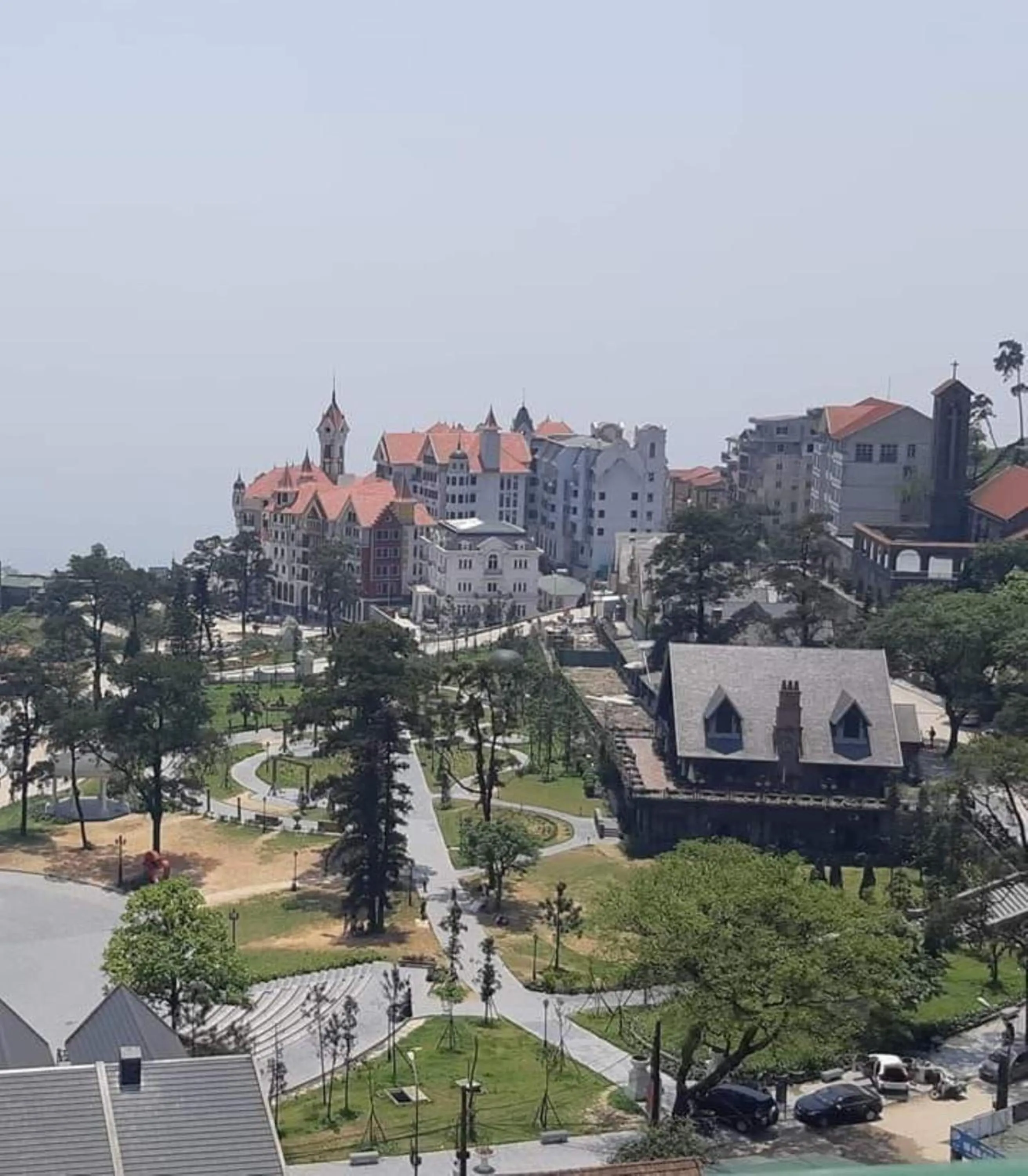 Property building in Gia Le Hotel