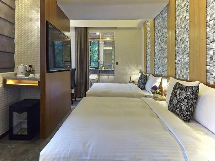 Bed in Beauty Hotels Taipei - HOTEL BSTAY Self Check In
