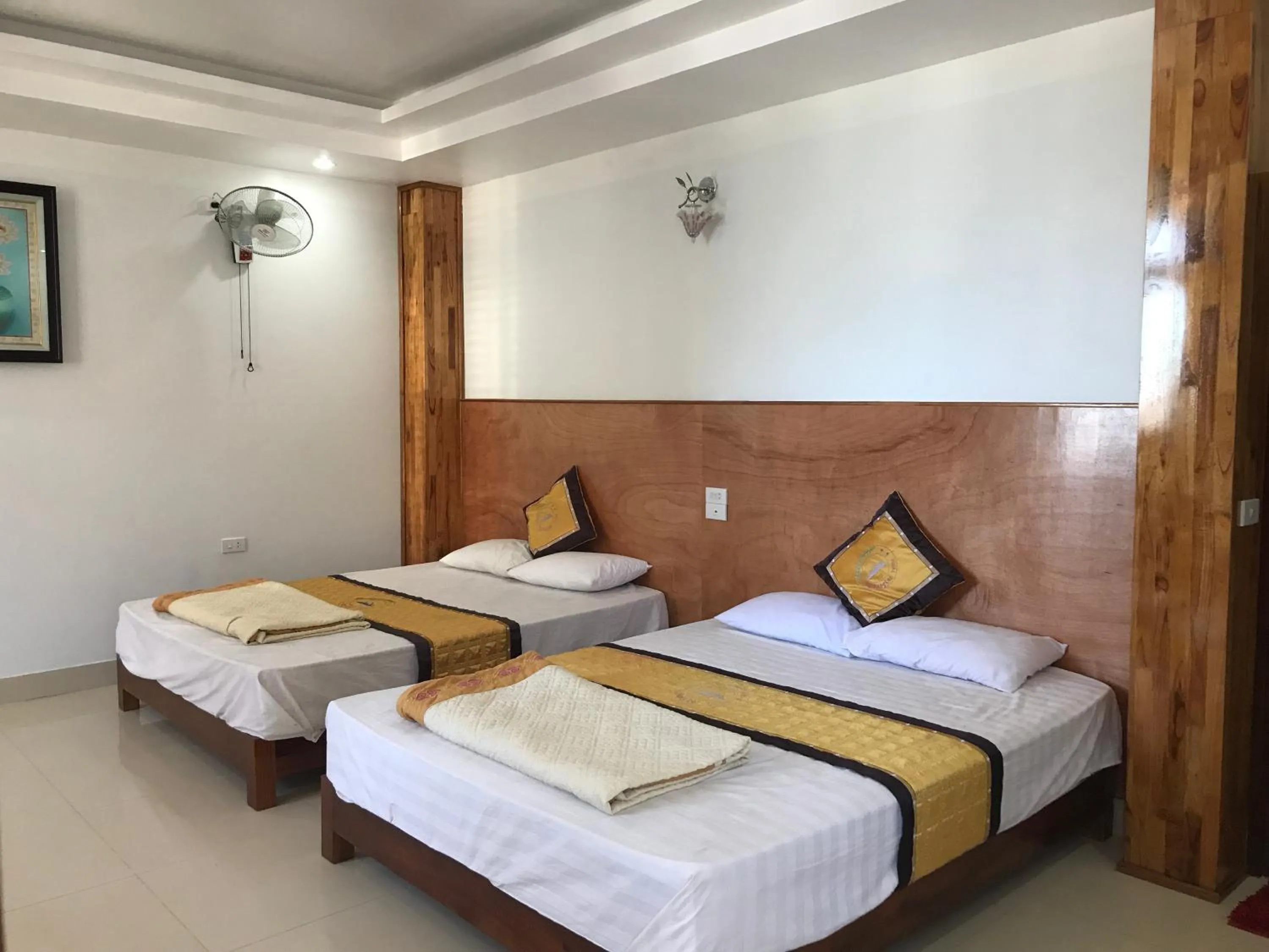 Decorative detail in Thang Loi Tam Dao Hotel