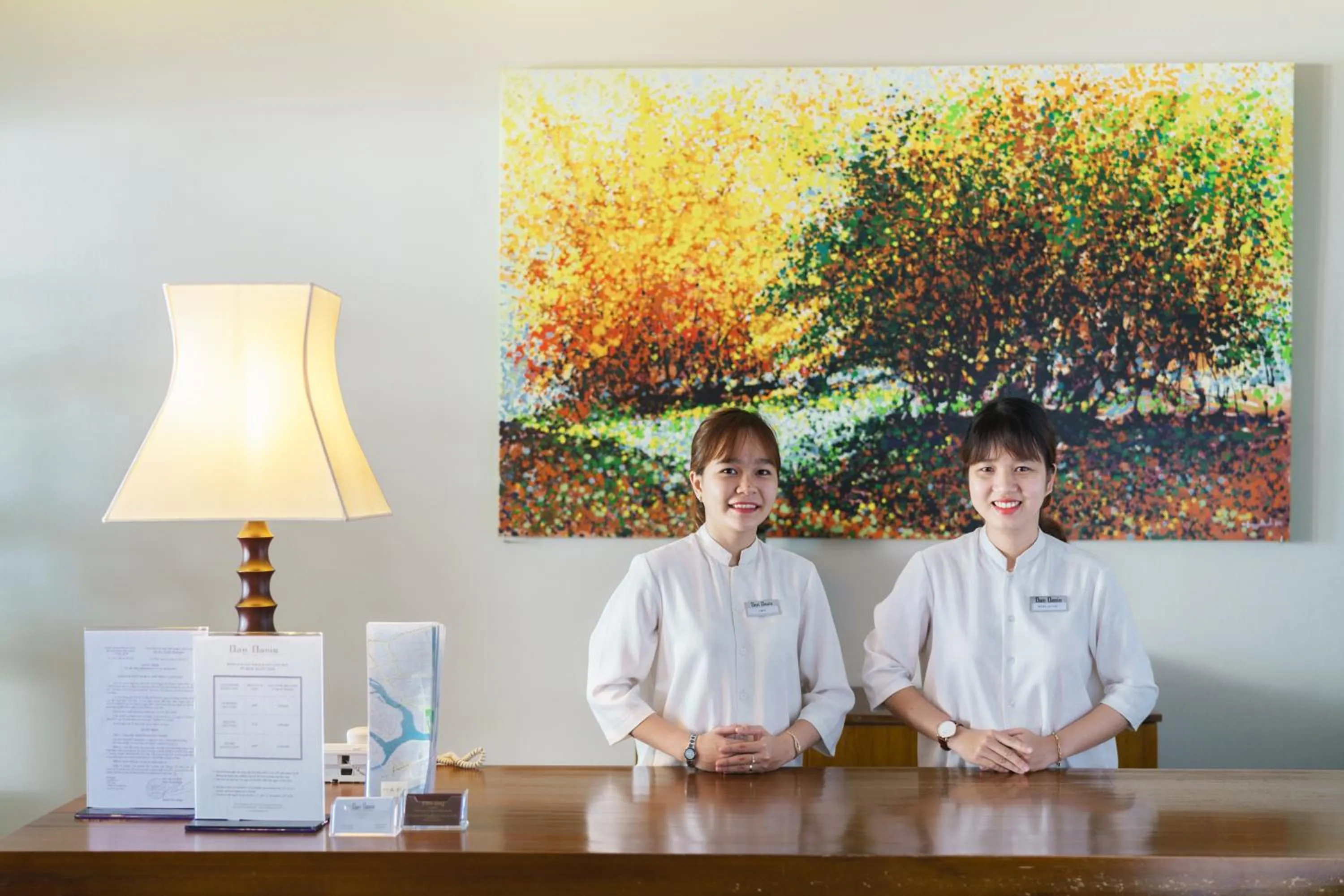 Staff in Dan Oasis Hotel and Apartment