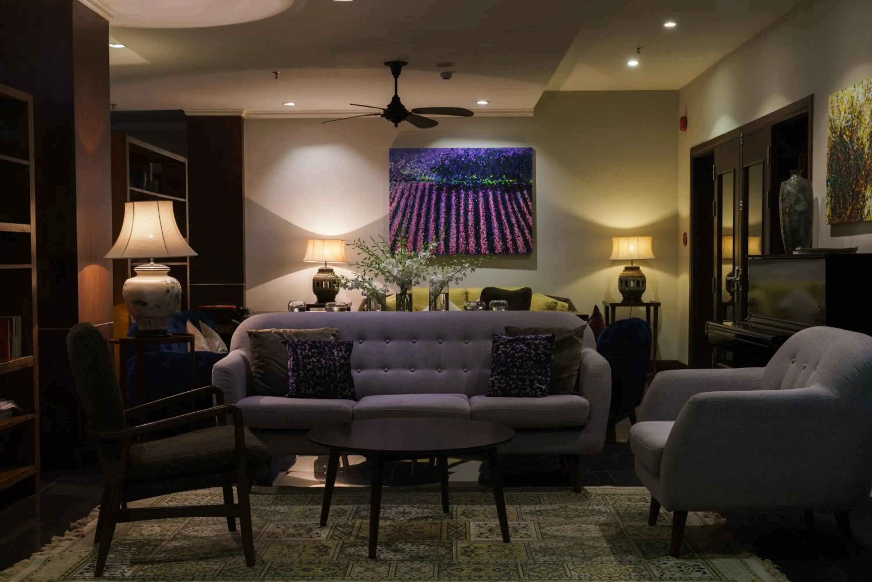 Communal lounge/ TV room in Dan Oasis Hotel and Apartment