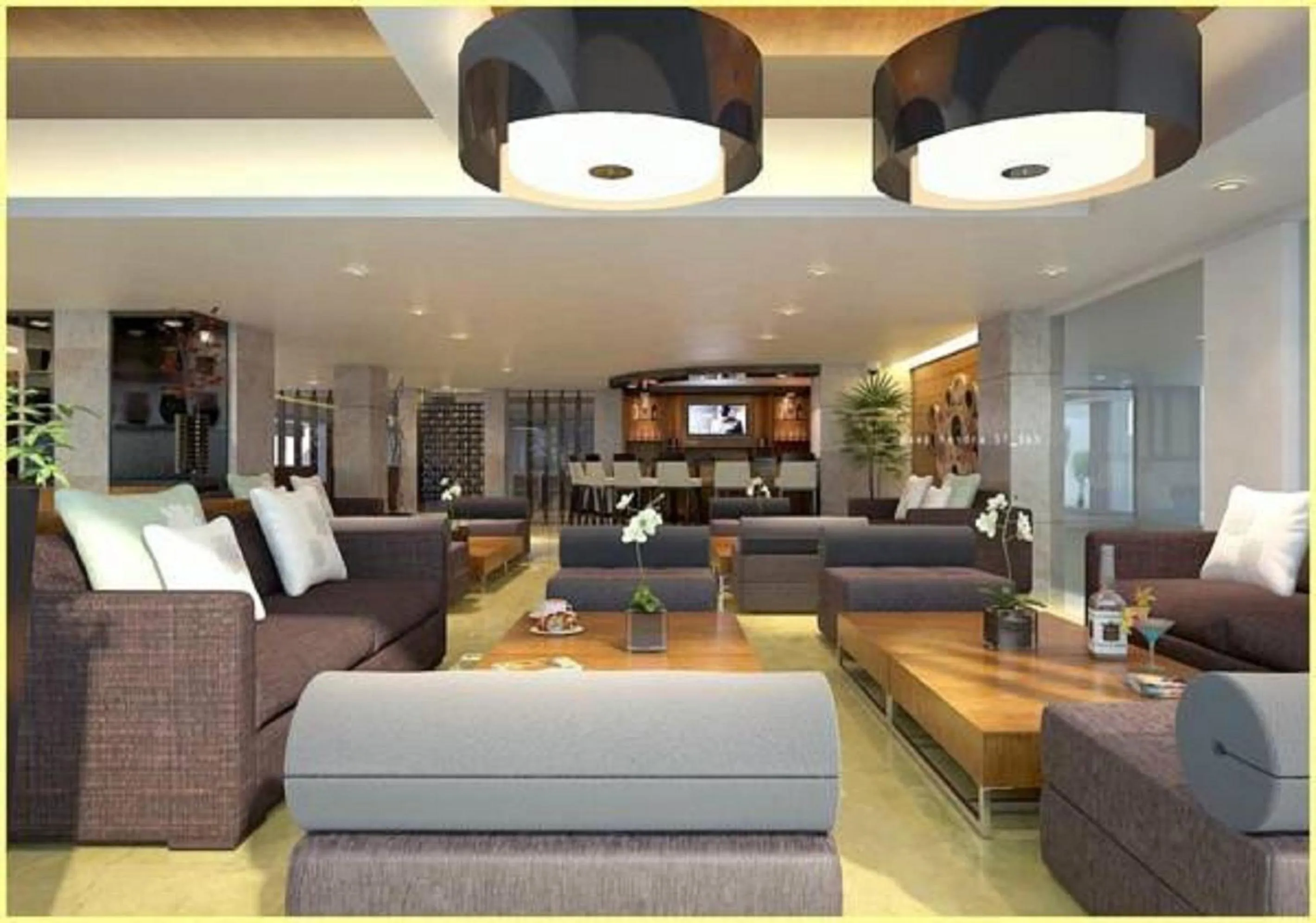 Lounge or bar in Sovereign Bali Hotel