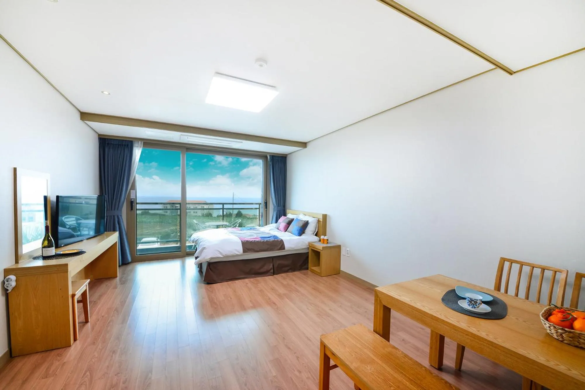 Bedroom, Bed in Jeju Resort