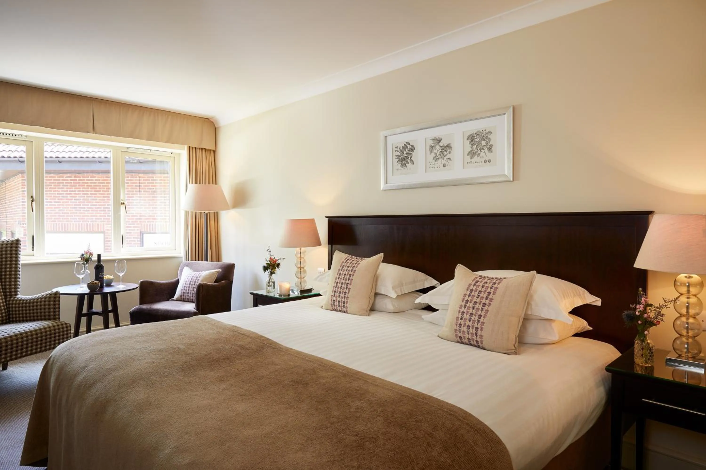 Bedroom, Bed in Macdonald Botley Park Hotel & Spa