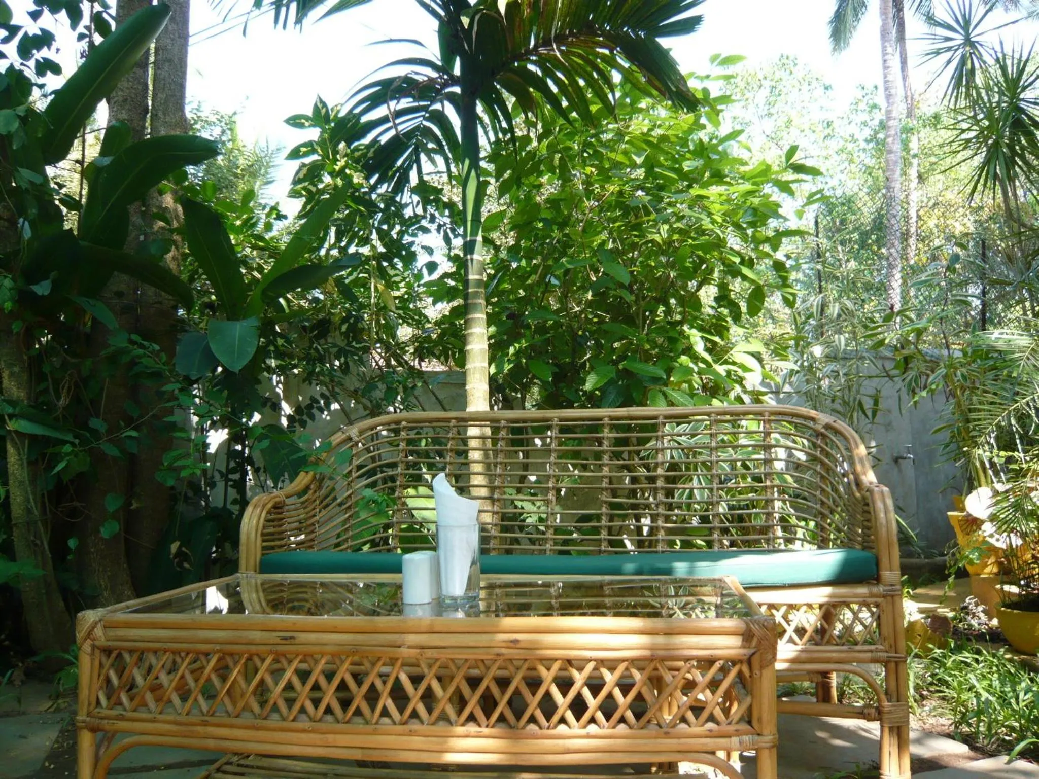 Decorative detail in Michèle's Garden