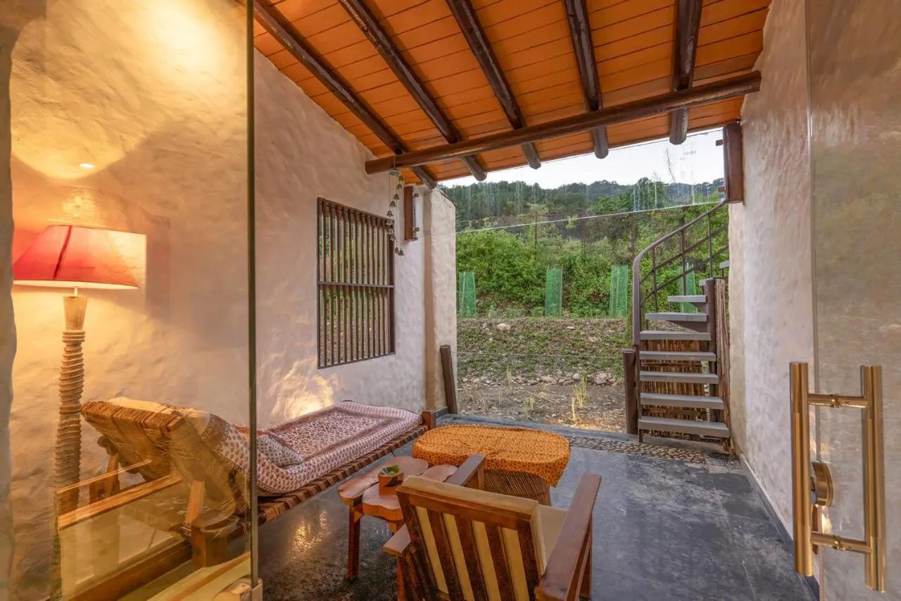 View (from property/room) in Paatlidun Safari Lodge, Jim Corbett