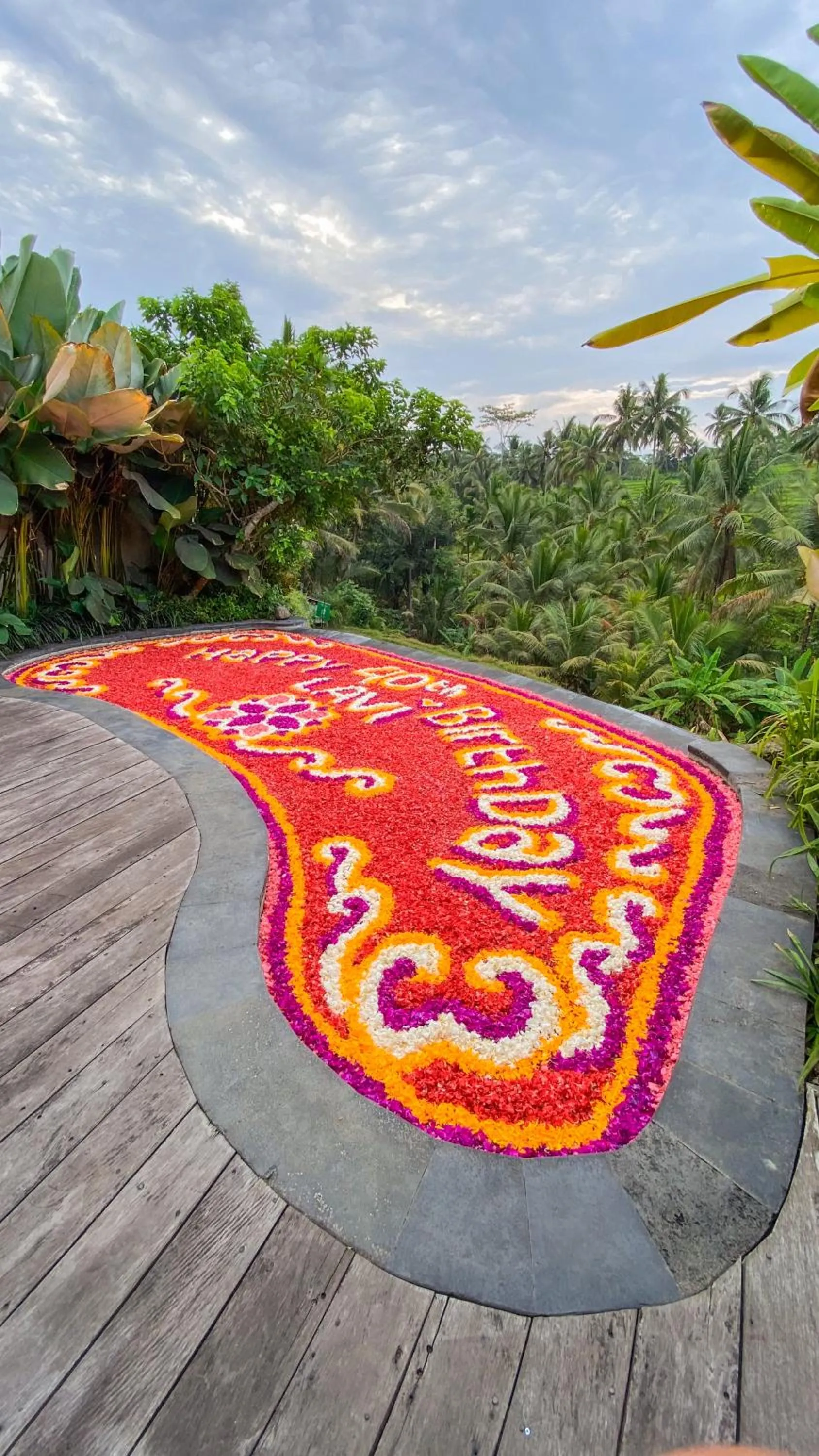 Natural landscape in Puri Sebali Resort