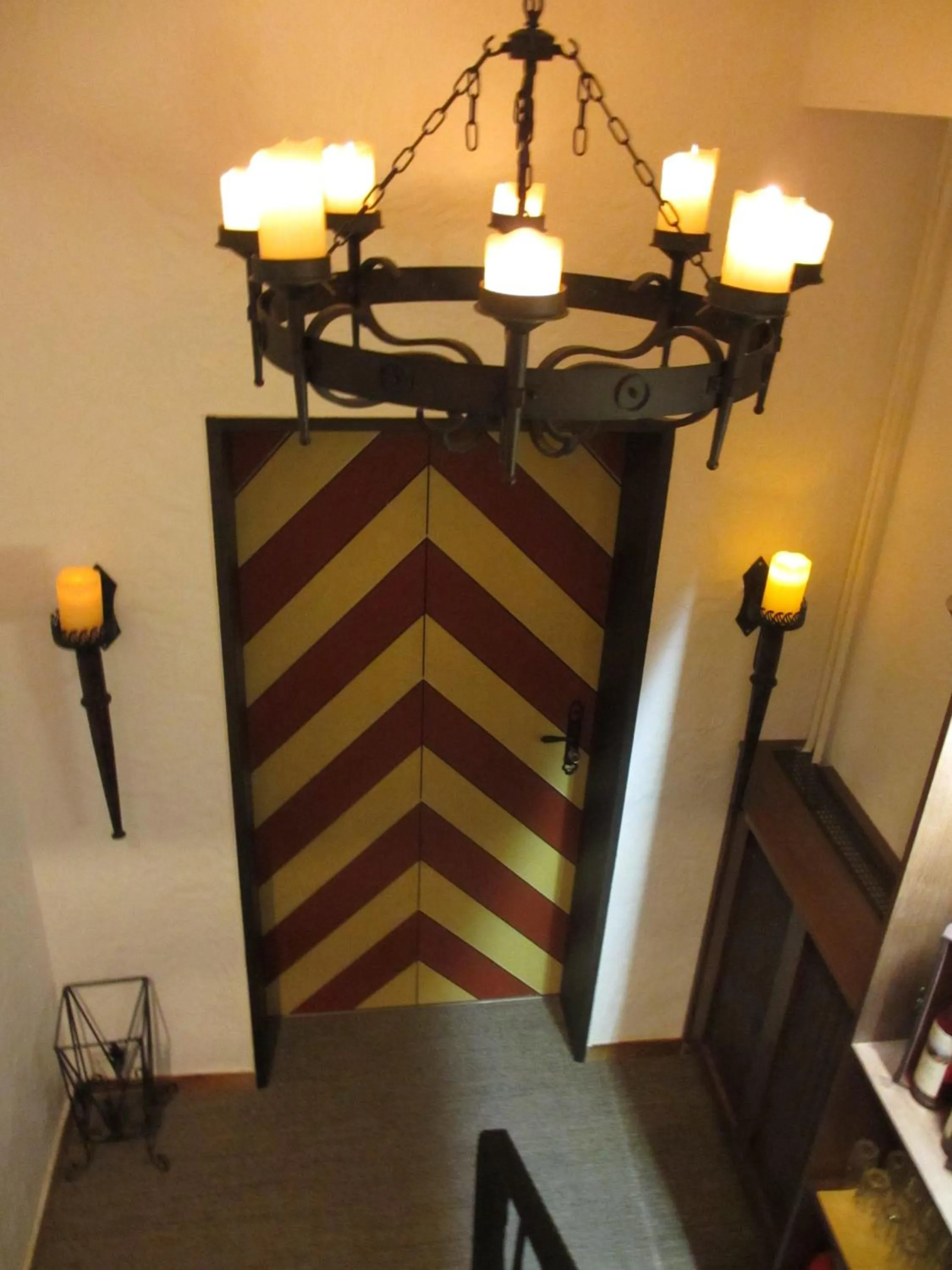 Decorative detail in Mittelalterhotel-Gästehaus Rauchfang