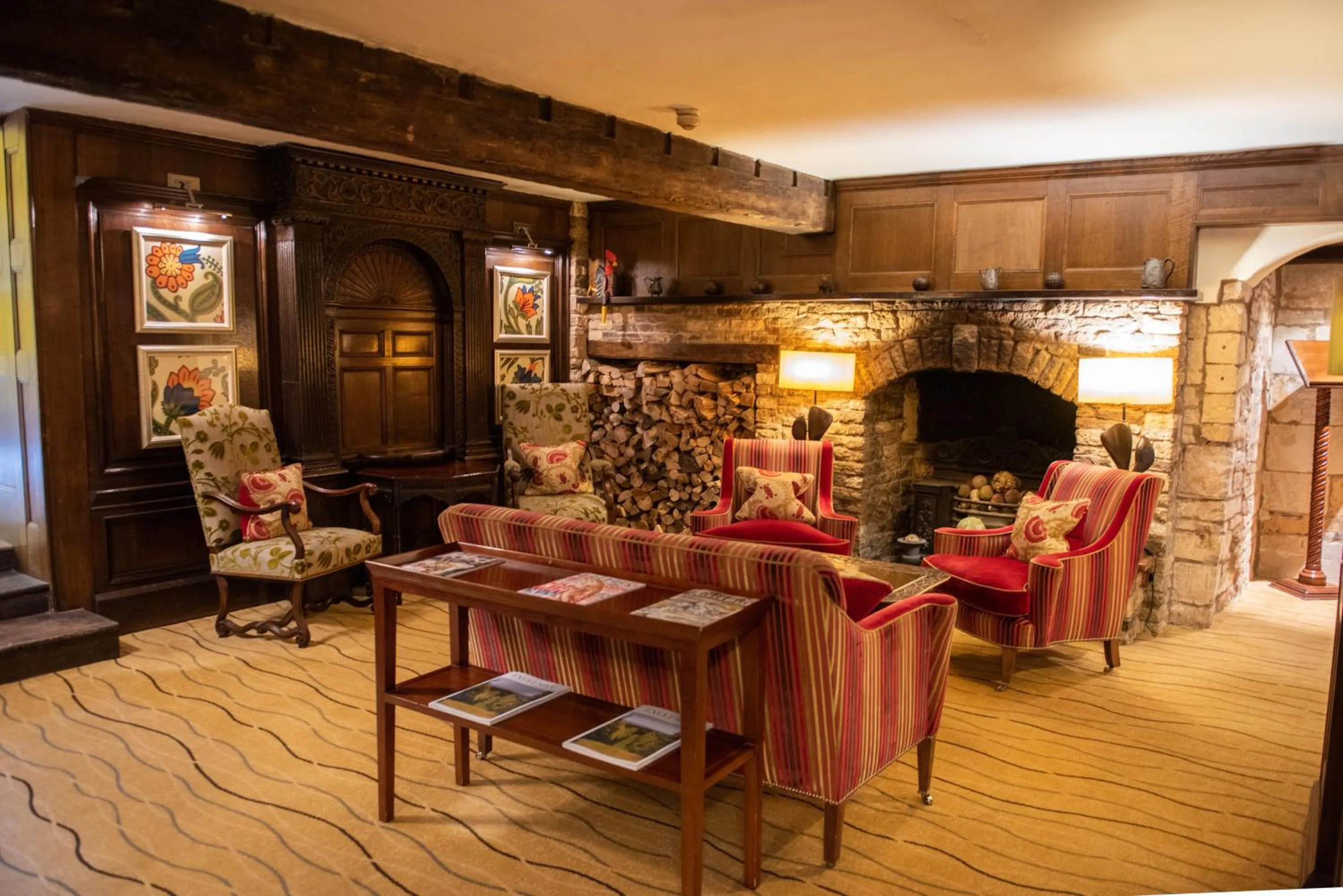 Seating area in The Manor House Hotel and Golf Club
